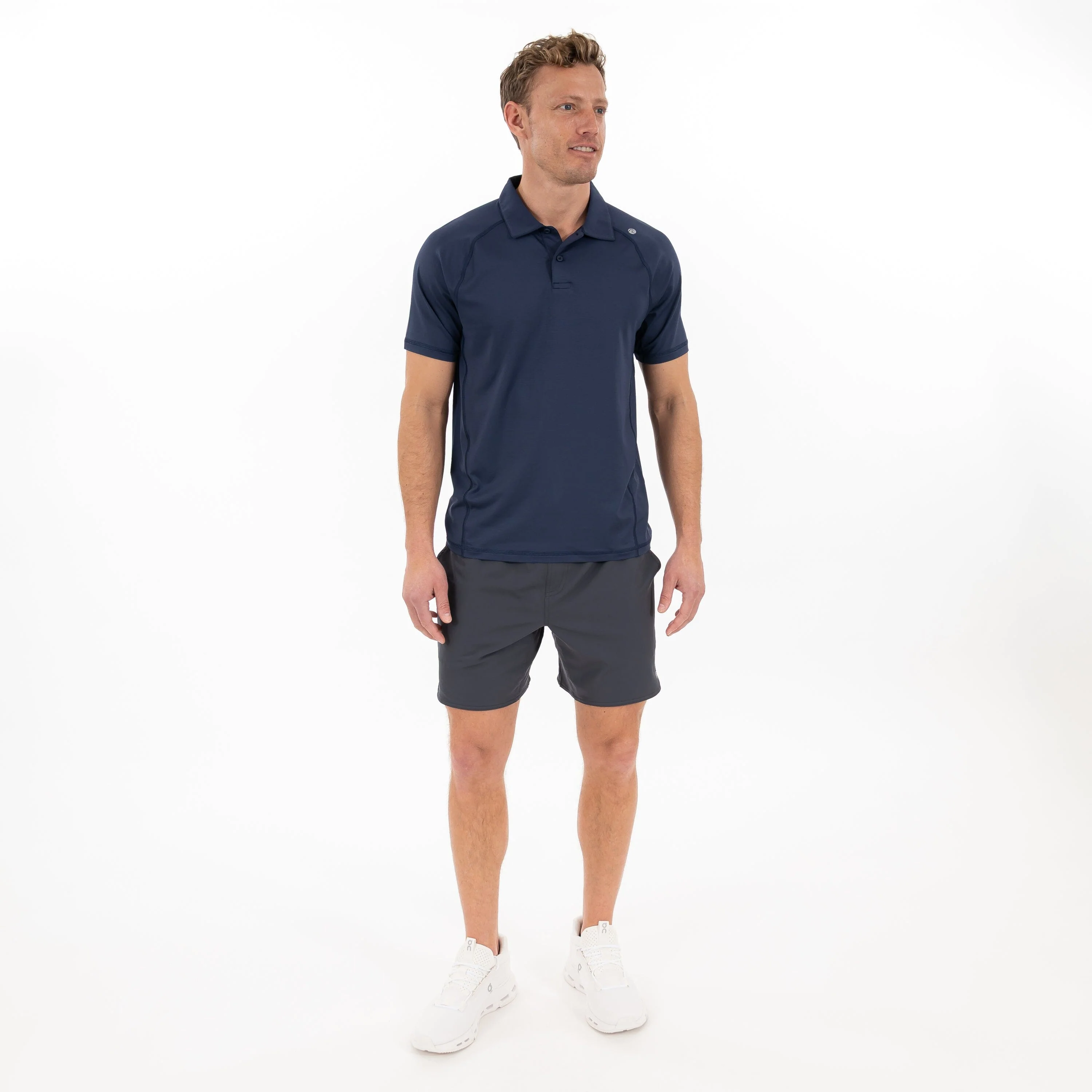 Blitz Tech Polo | Solid - Fleet Navy - Image 8