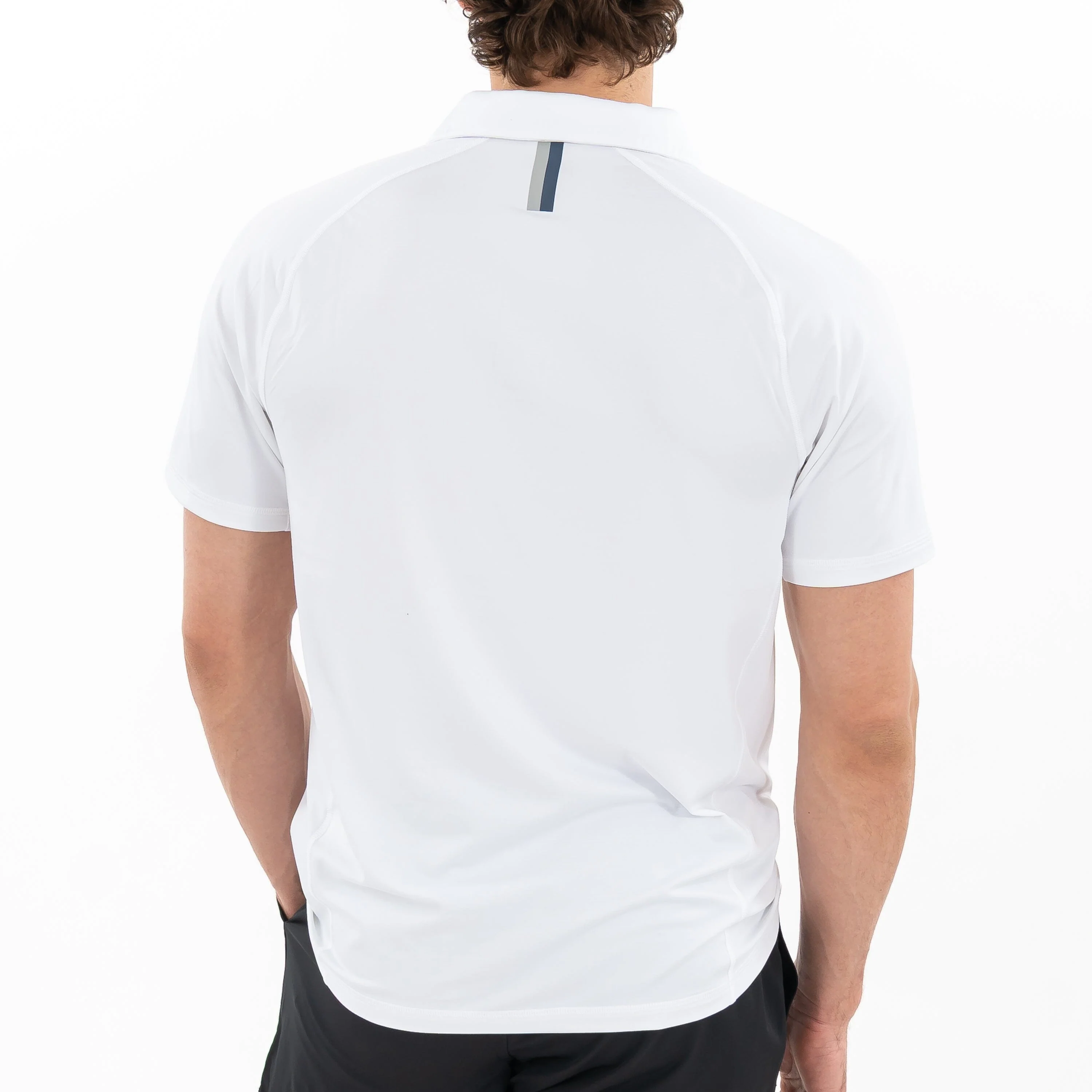 Blitz Tech Polo | Solid - White - Image 4