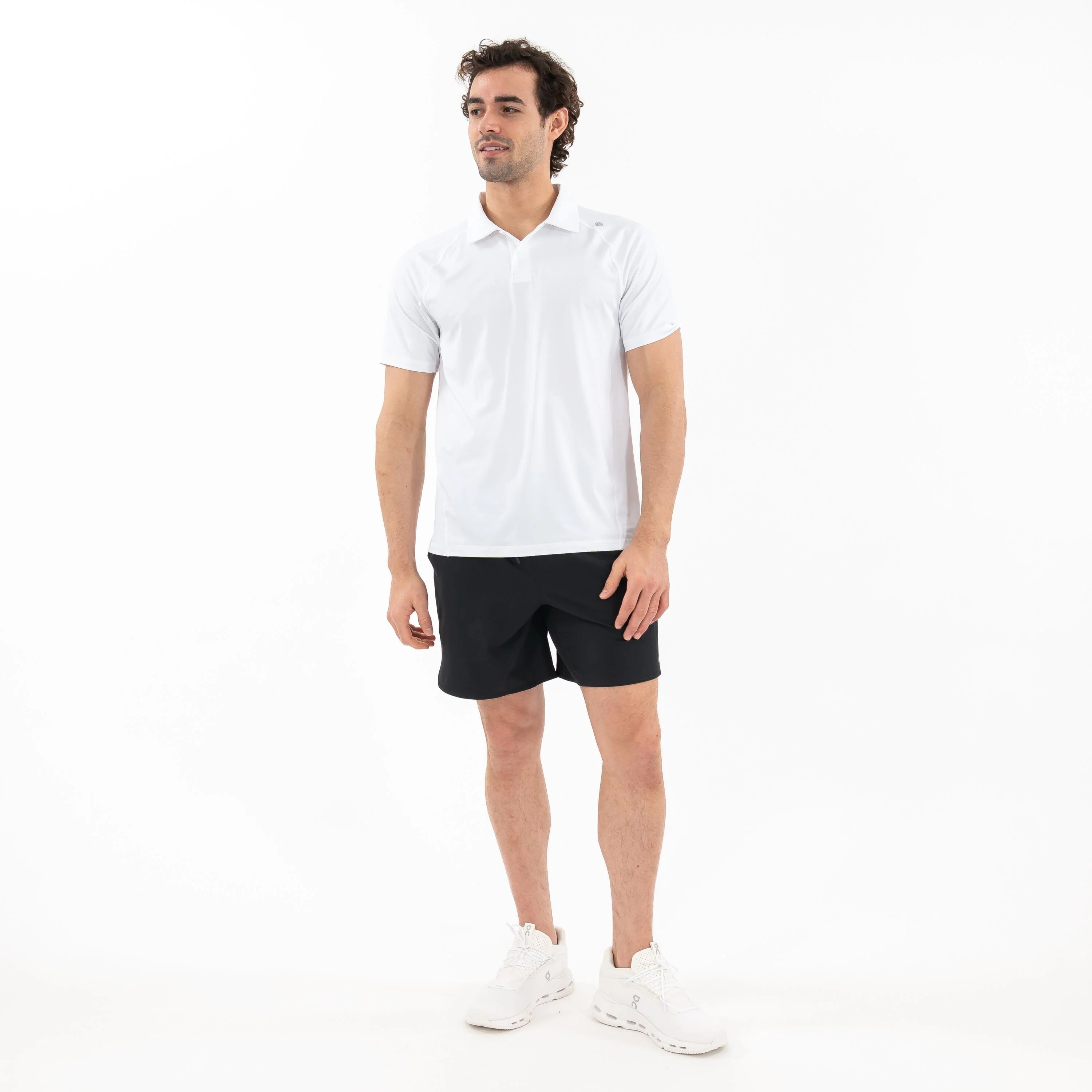 Blitz Tech Polo | Solid - White - Image 7