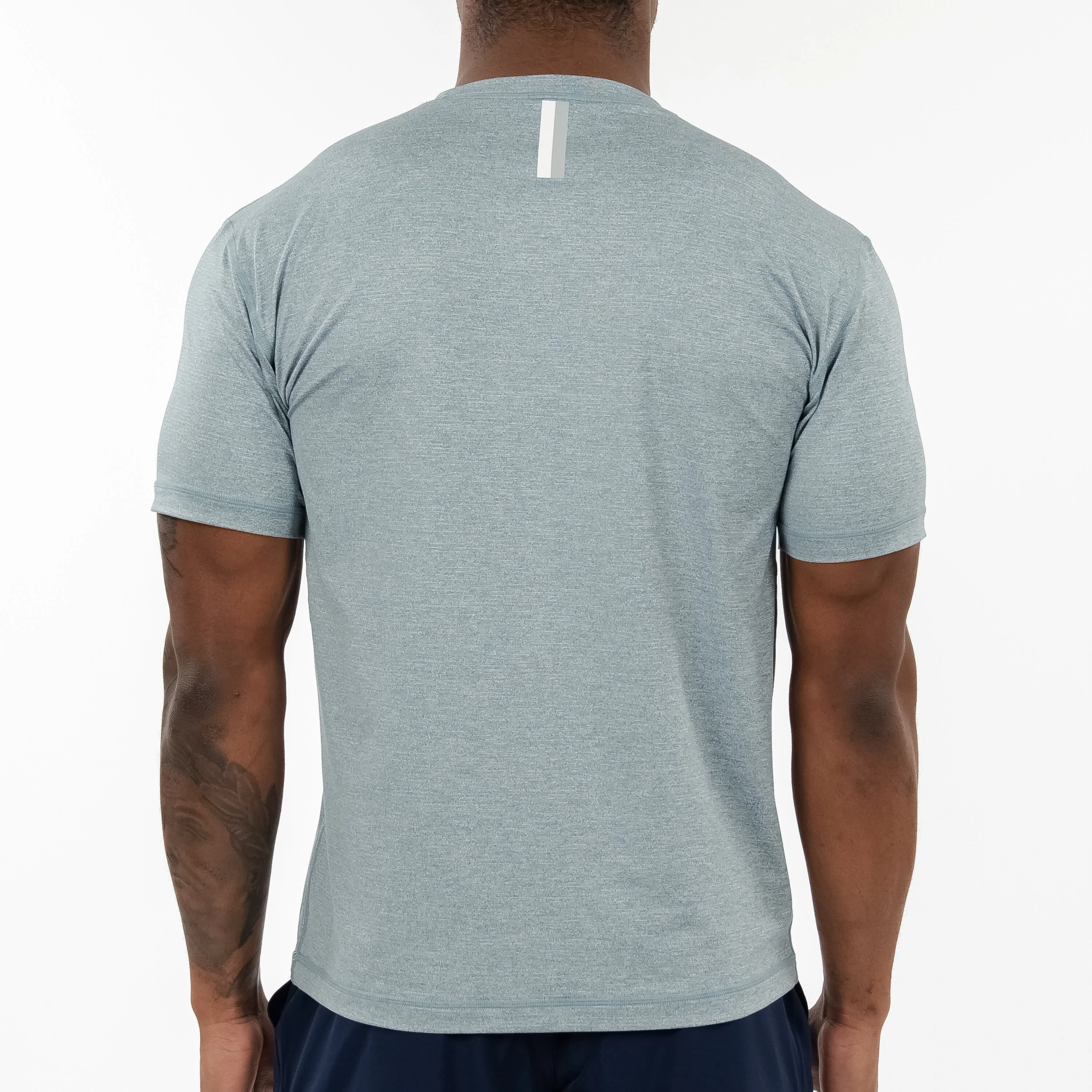 Blitz Tech Tee | Heather - Stinger Green/White - Image 6