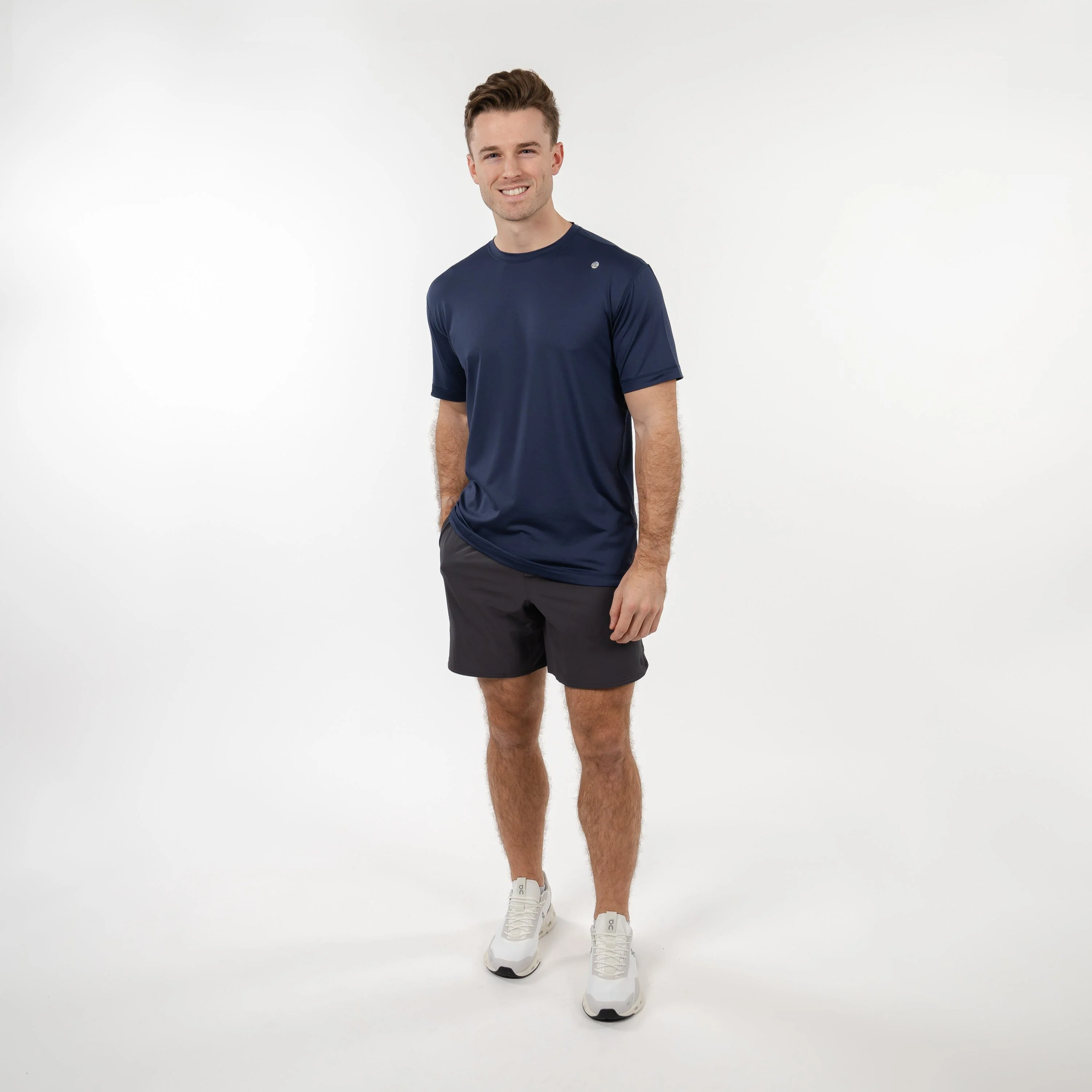 Blitz Tech Tee | Solid - Fleet Navy - Image 5