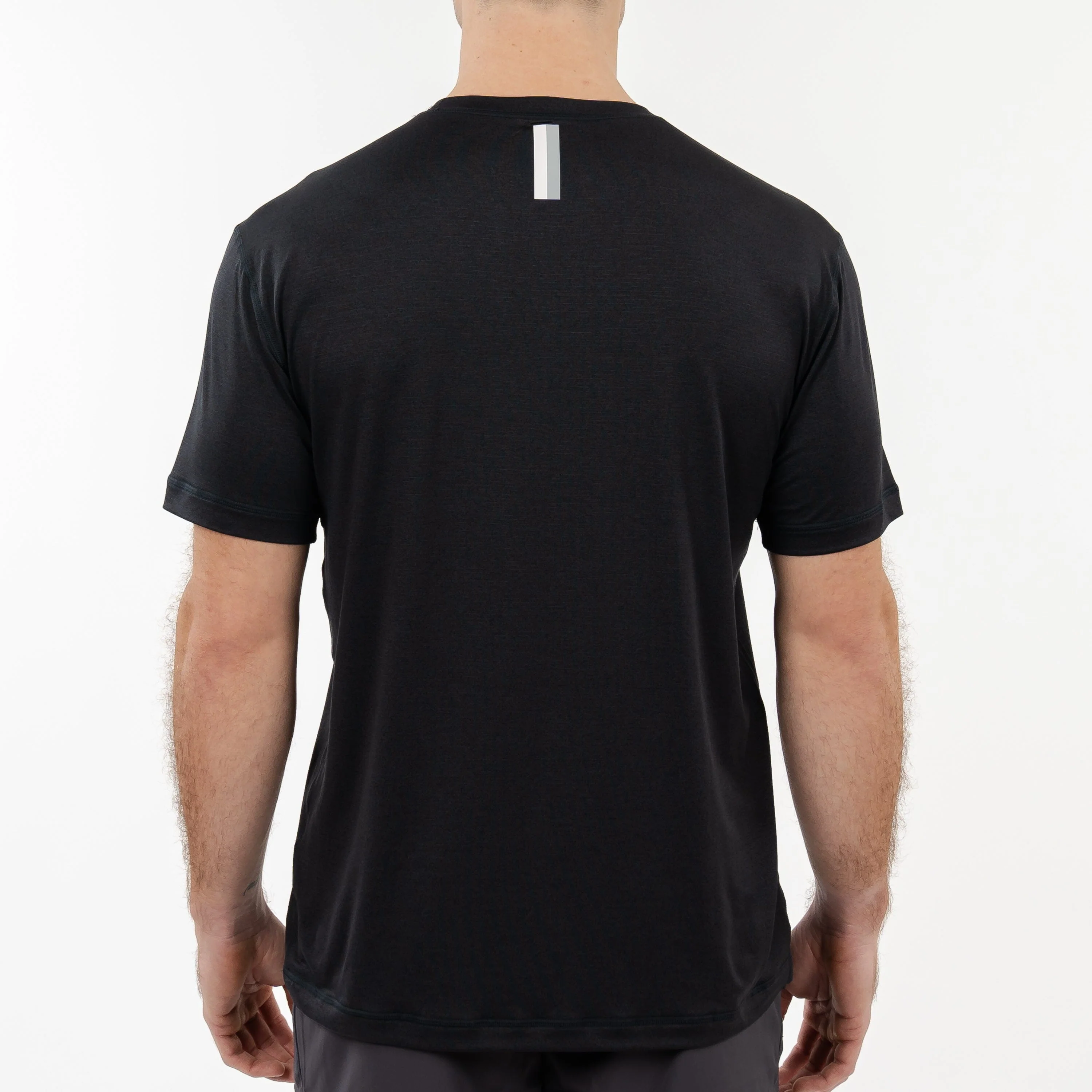 Blitz Tech Tee | Solid - Midnight Black - Image 4