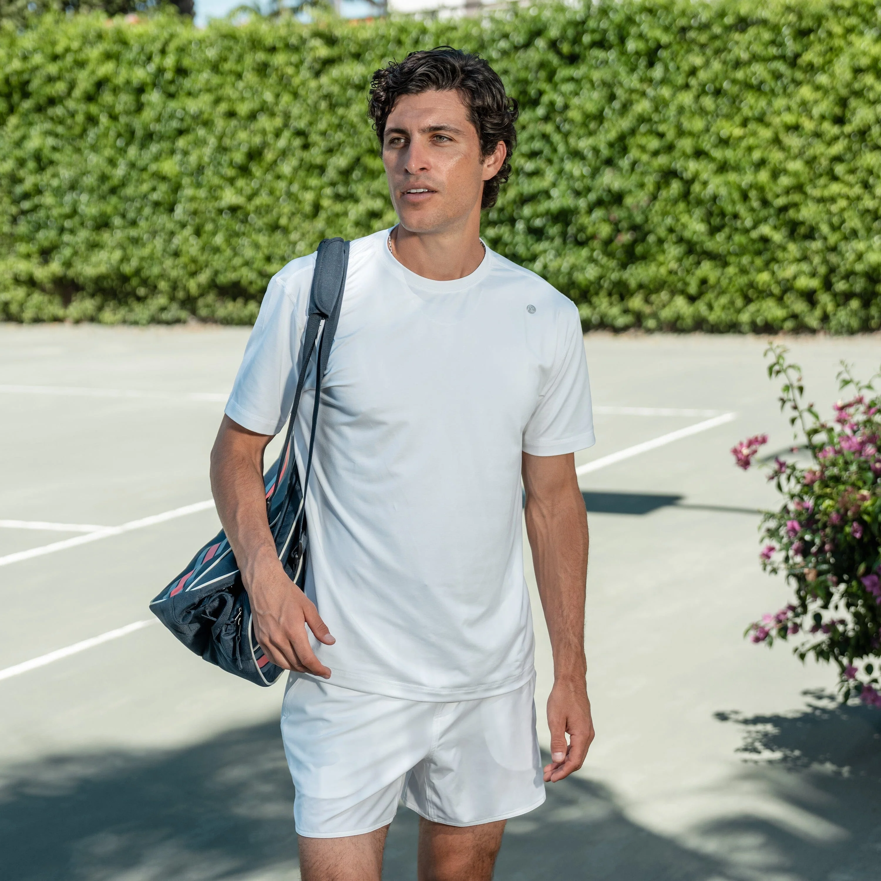 Blitz Tech Tee | Solid - White
