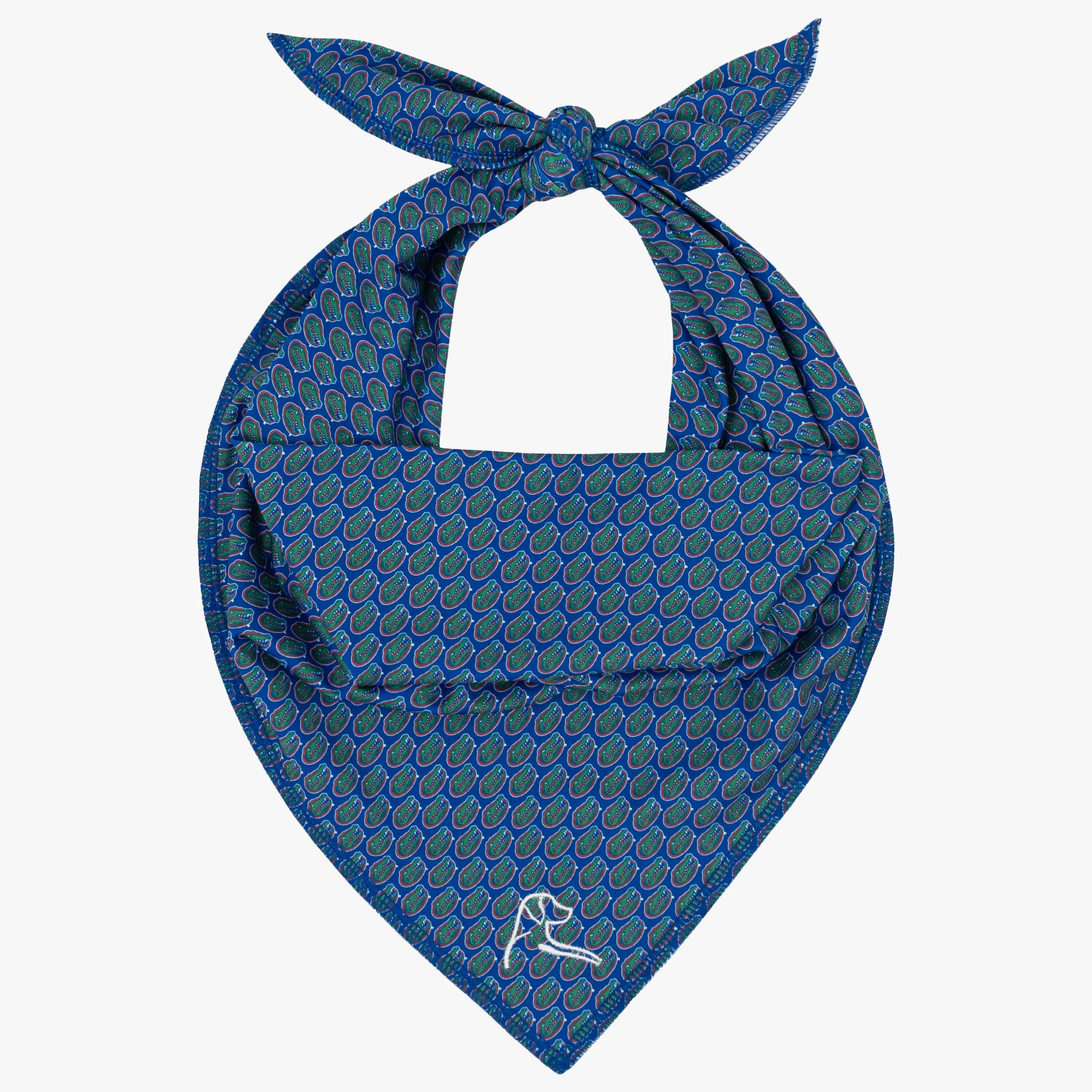 The Florida GatorsĀ® | Collegiate Bandana | The Florida GatorsĀ® - Ocean Blue/Gator Green