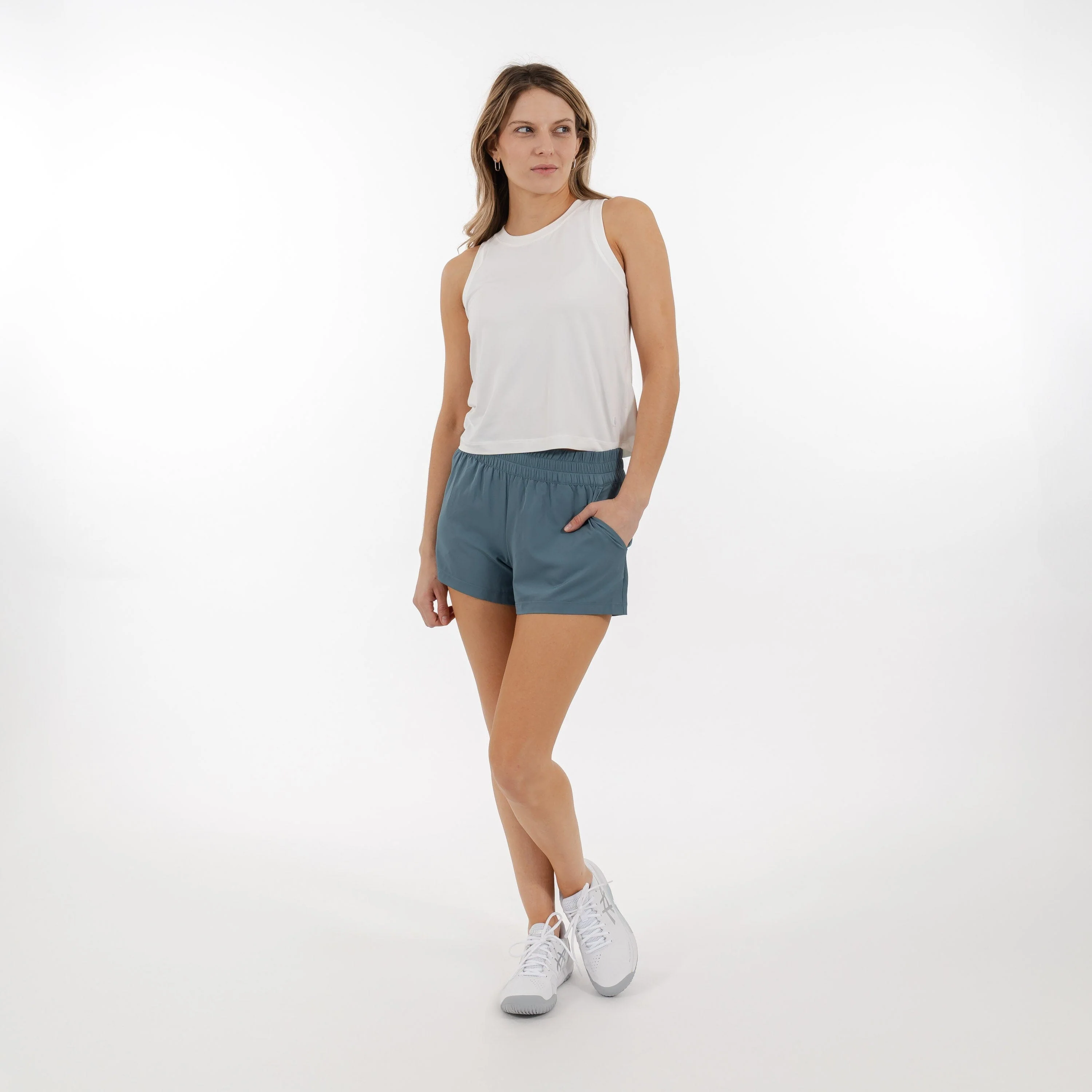 Era High-Rise Short | Solid - Jungle Green - Image 9