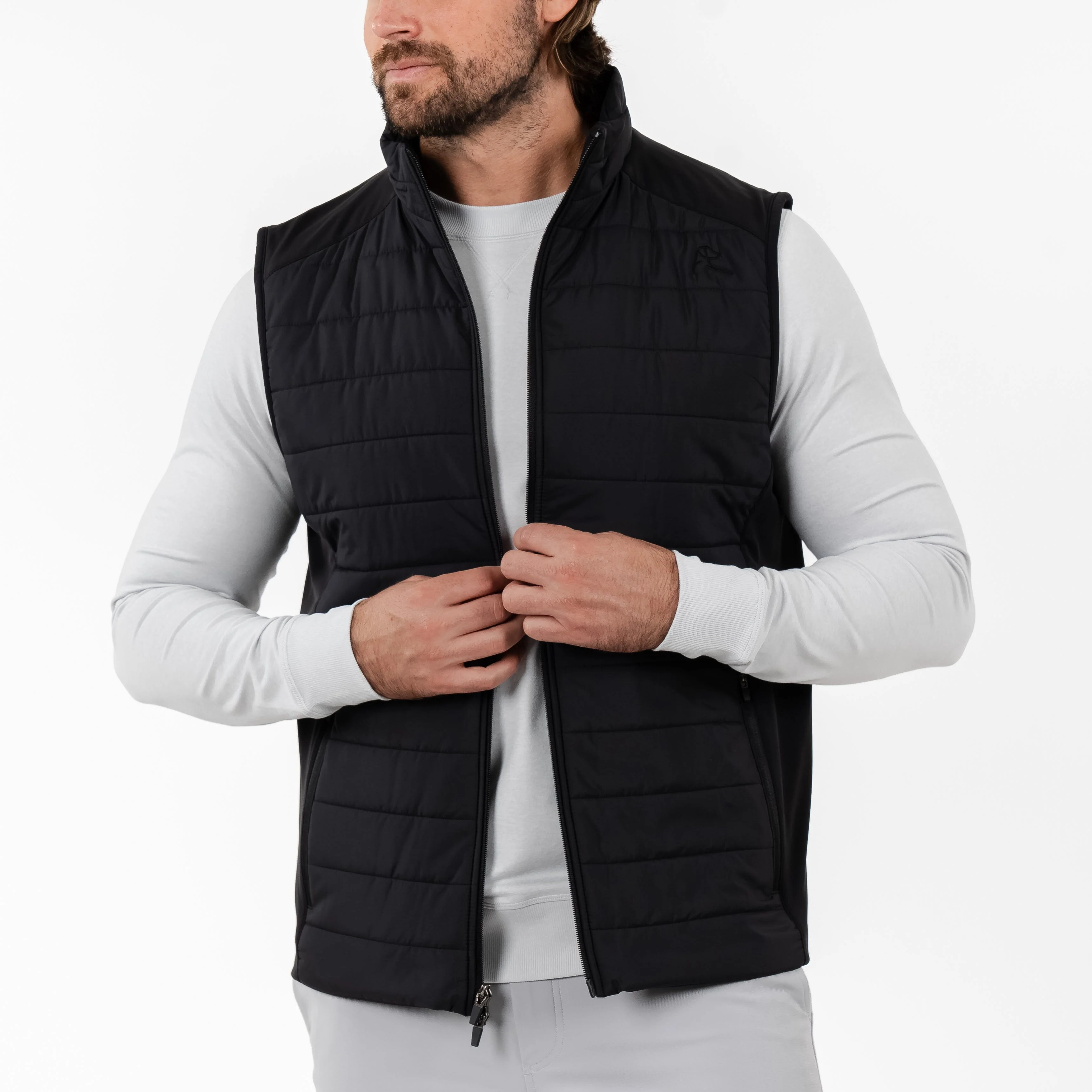 Fulton Performance Vest | Solid - Black - Image 2