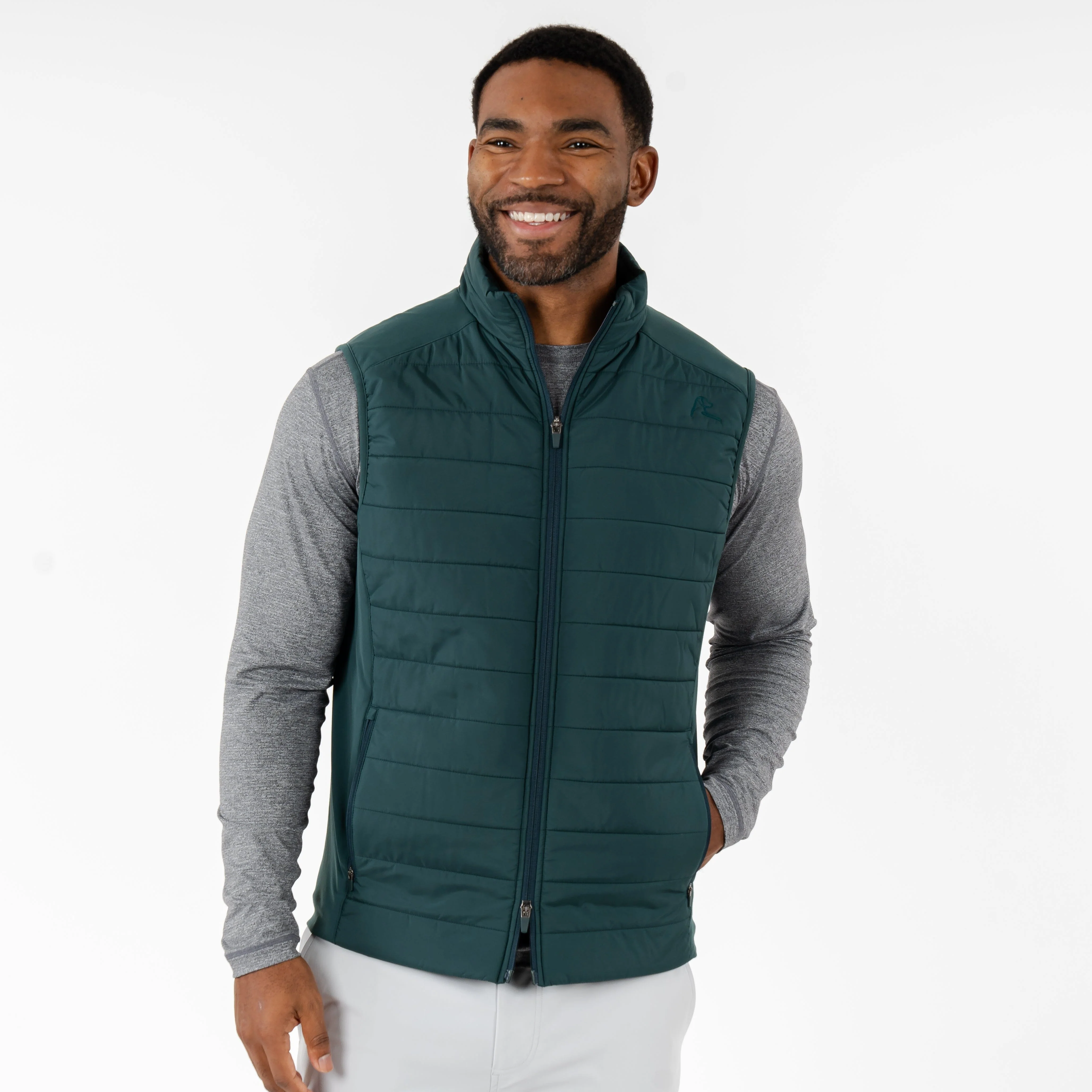 Fulton Performance Vest | Solid - Ponderosa Green - Image 8