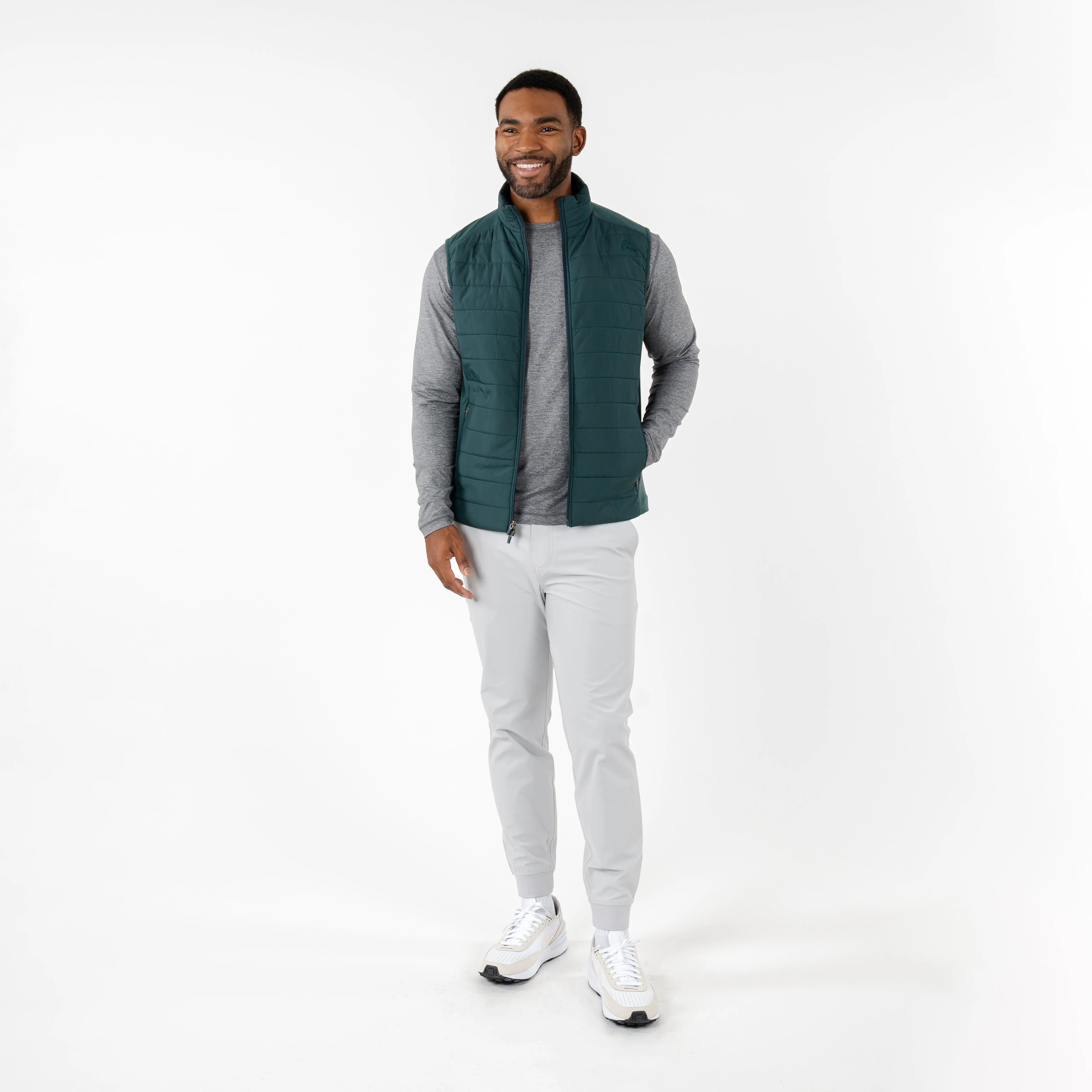 Fulton Performance Vest | Solid - Ponderosa Green - Image 9