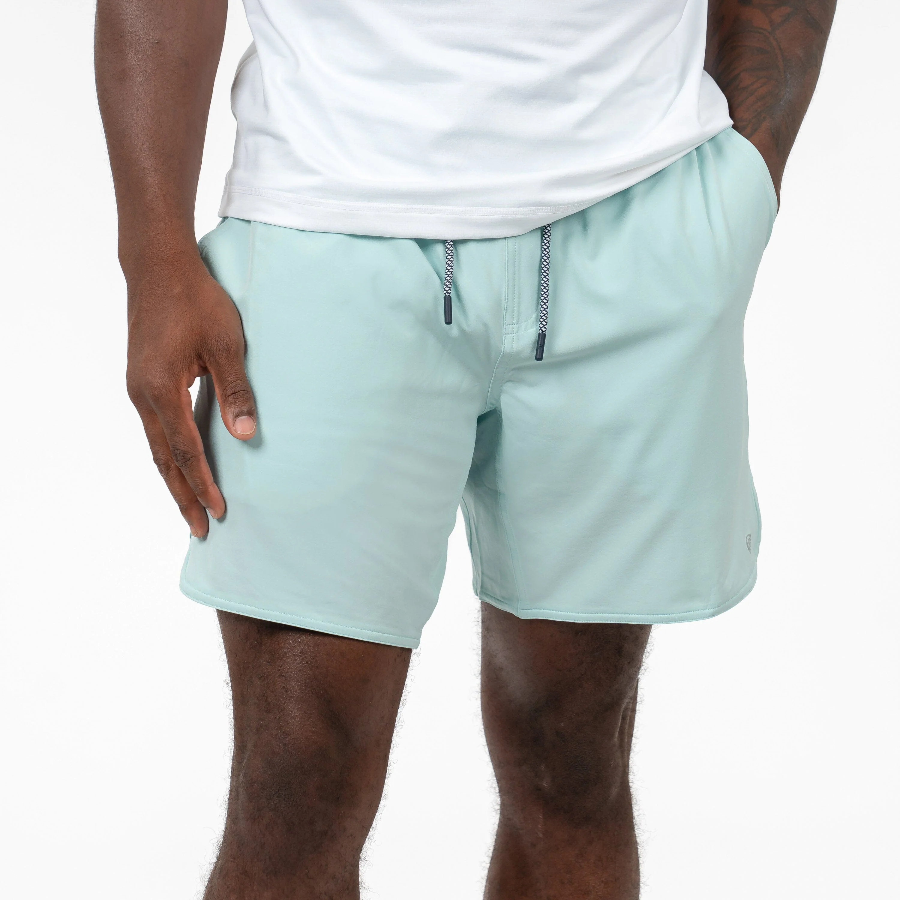 Grit Gym Short - 7" | Solid - Antigua Green - Image 8