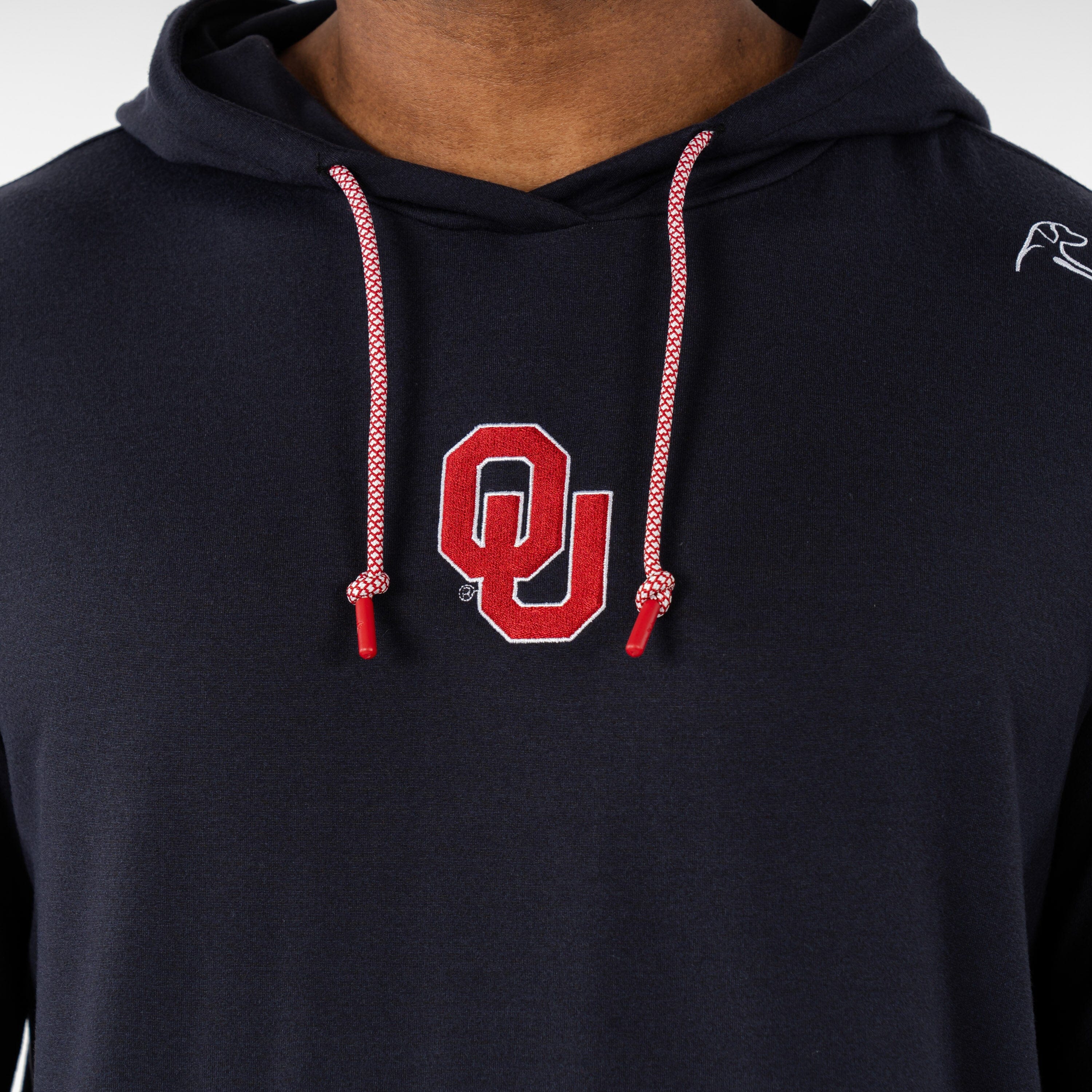 Hesi Collegiate Hoodie - Oklahoma | Solid - Black - Oklahoma - 1 - Image 2