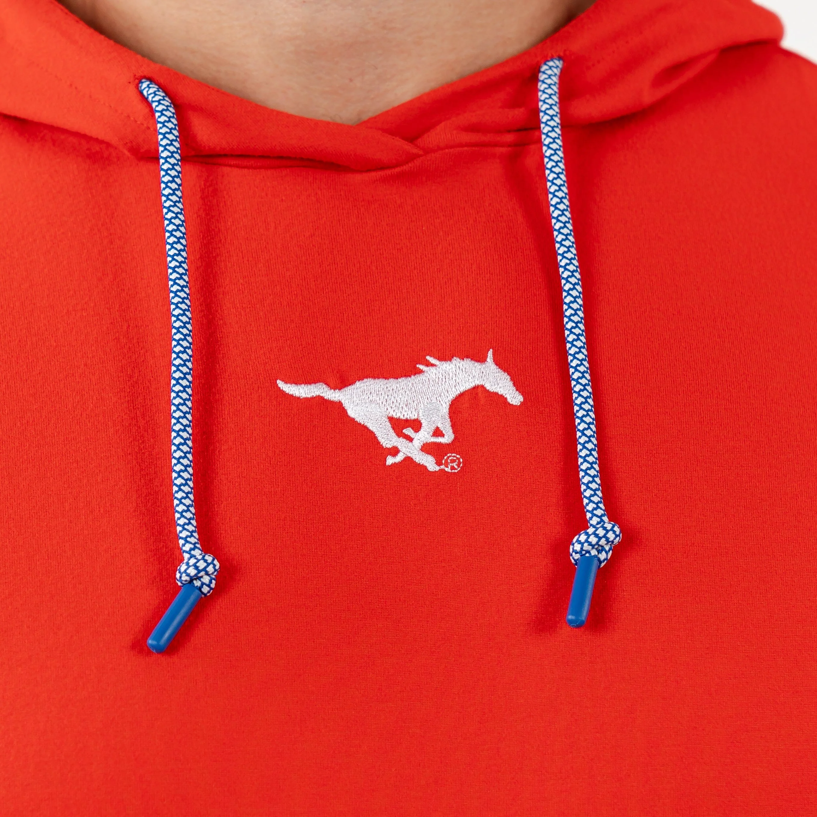 Hesi Collegiate Hoodie - SMU | Solid - Cherry Red - SMU - 1 - Image 2