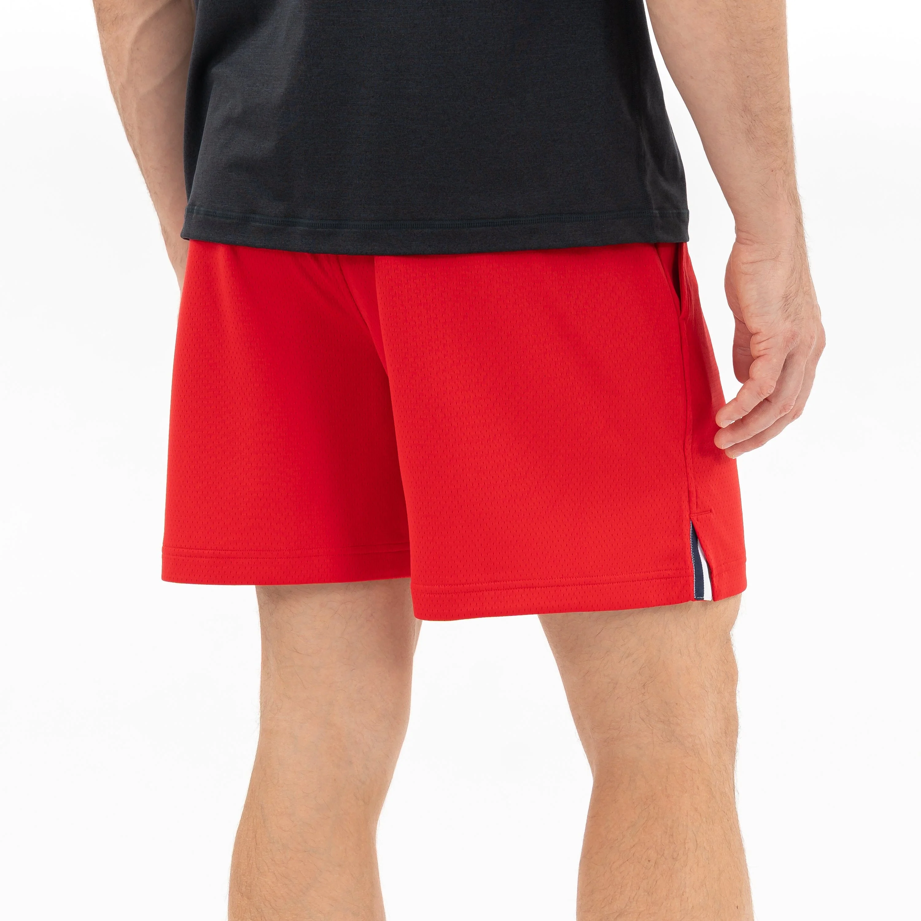 Jam Mesh Short | Solid - Classic Red - Image 2