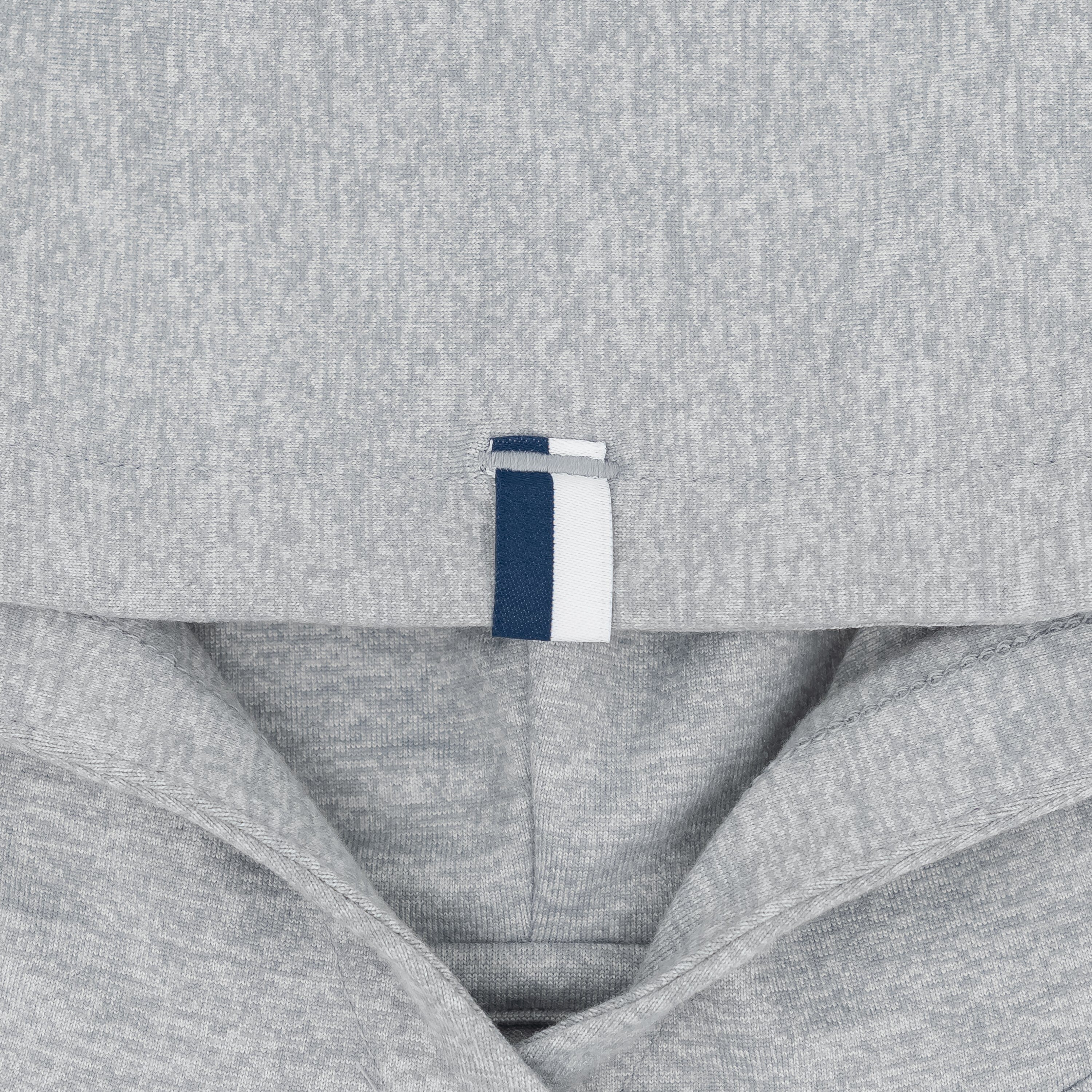 Lil' Hesi Performance Hoodie | Heather - Stainless Steel/White - Image 4