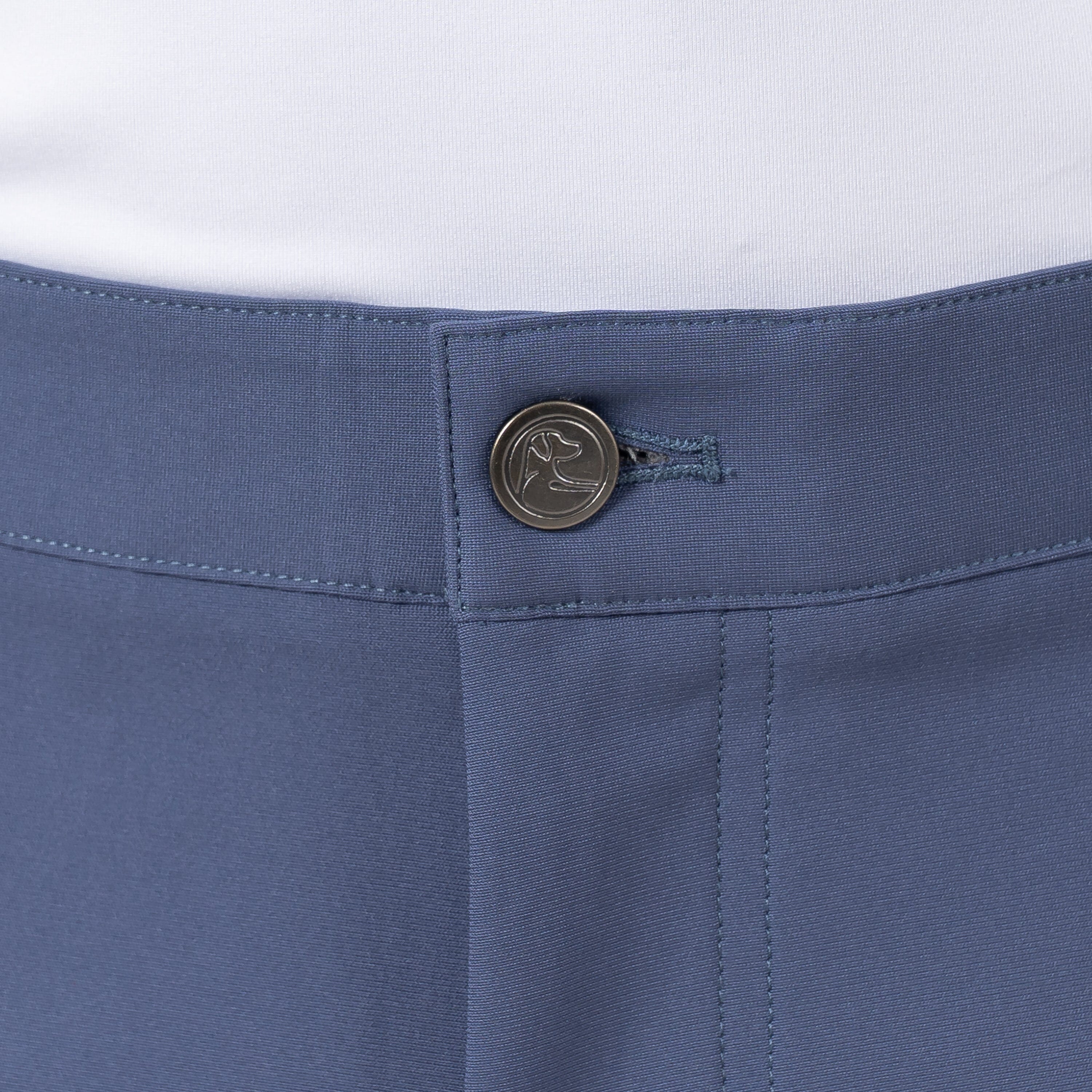 Looper Delta Short | Solid - Slate Blue - Image 4