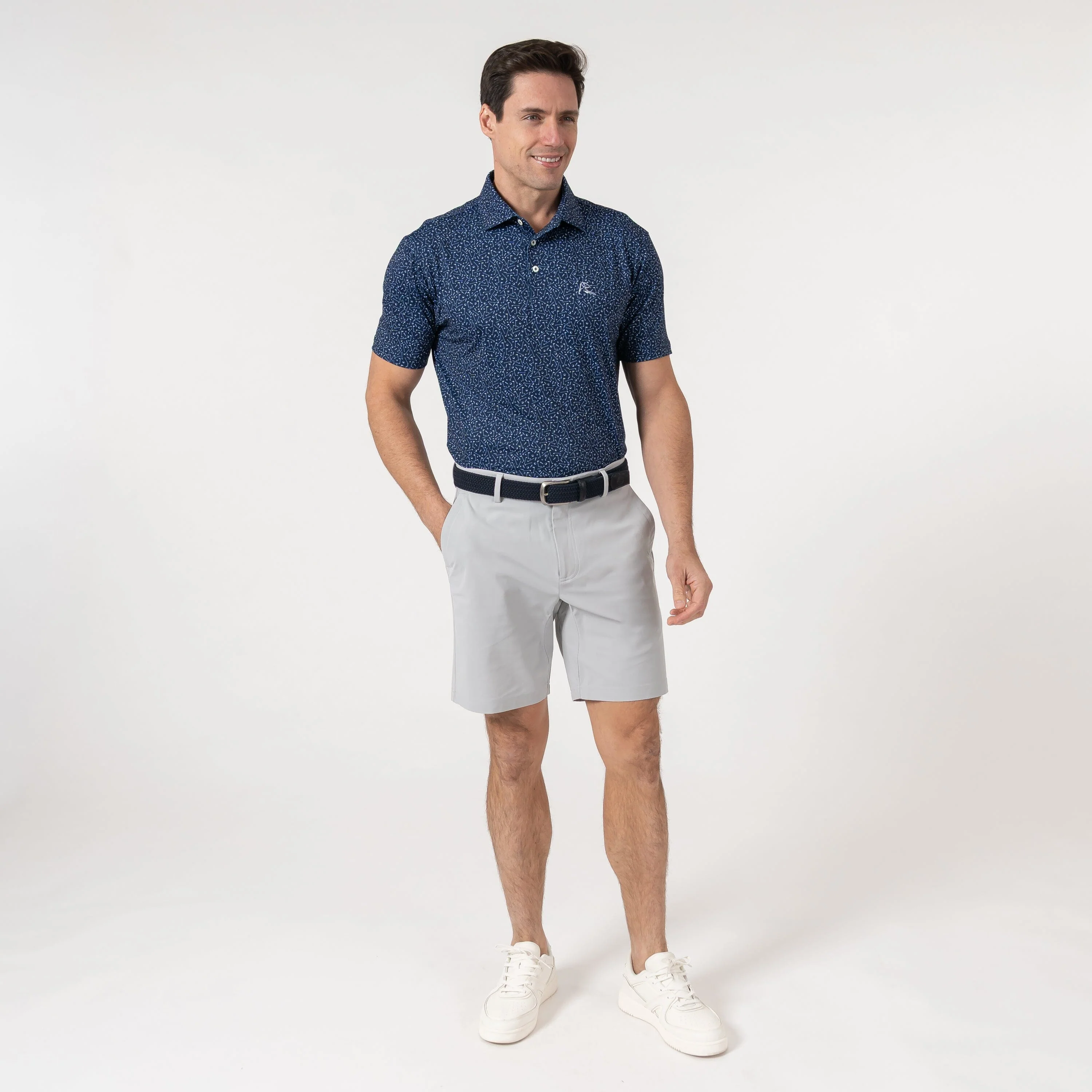 Looper Delta Short | Solid - Stratus Grey - Image 9