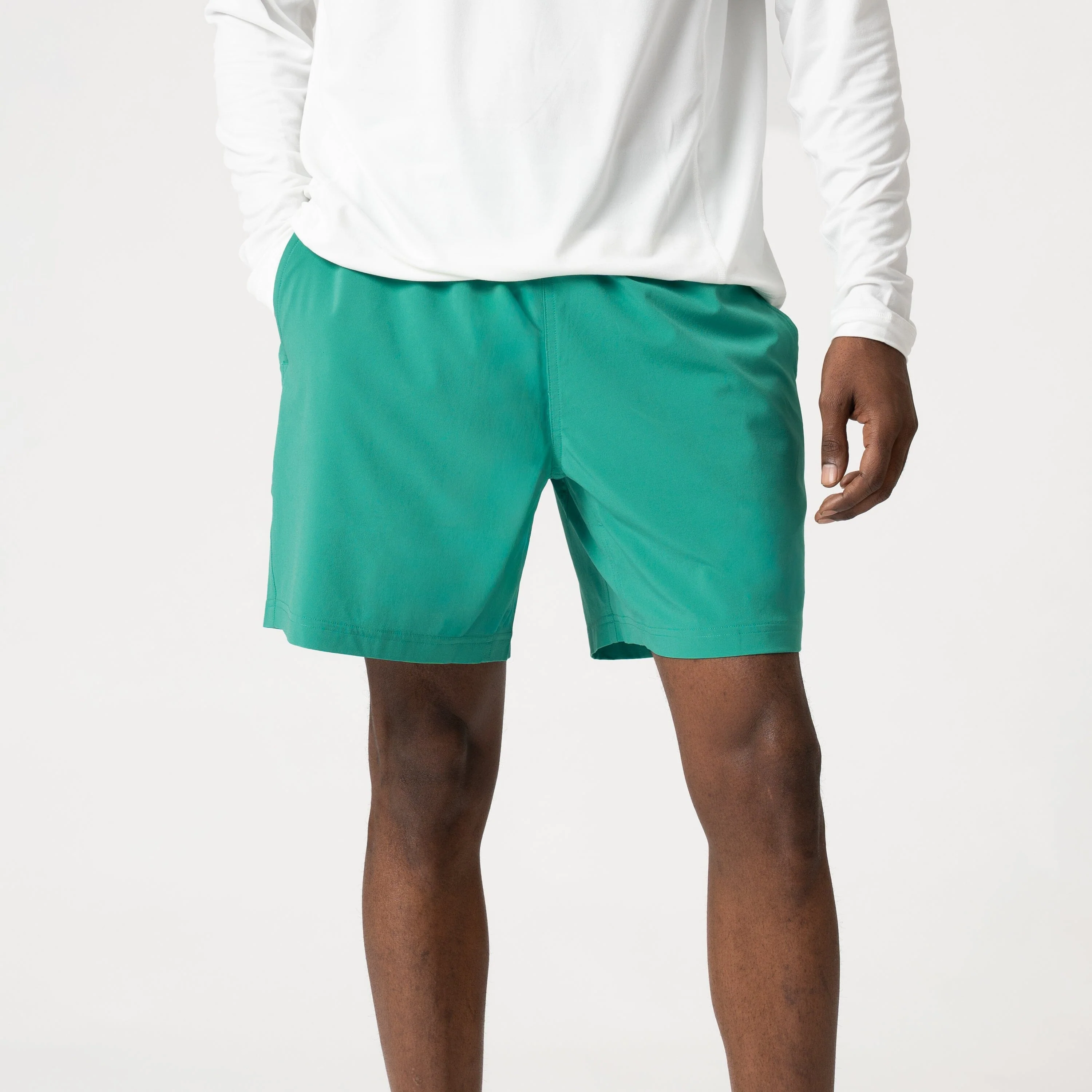 All-Active Short | Solid - Ultramarine Green