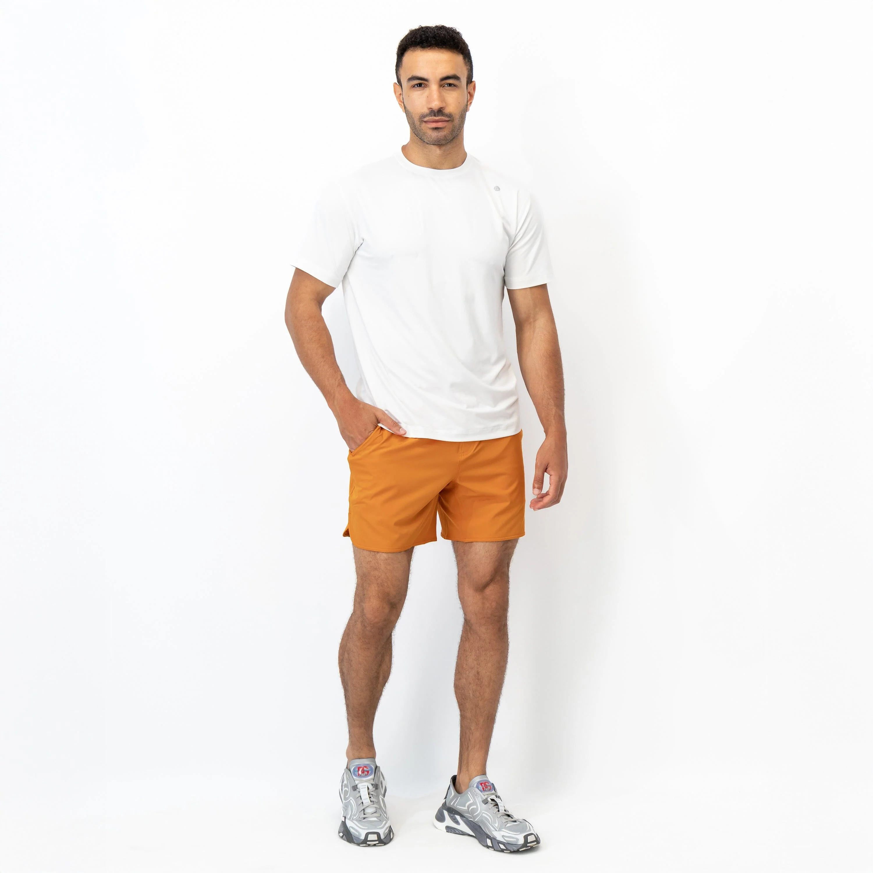 Grit Gym Short - 7" | Solid - Honeyglaze - Image 8
