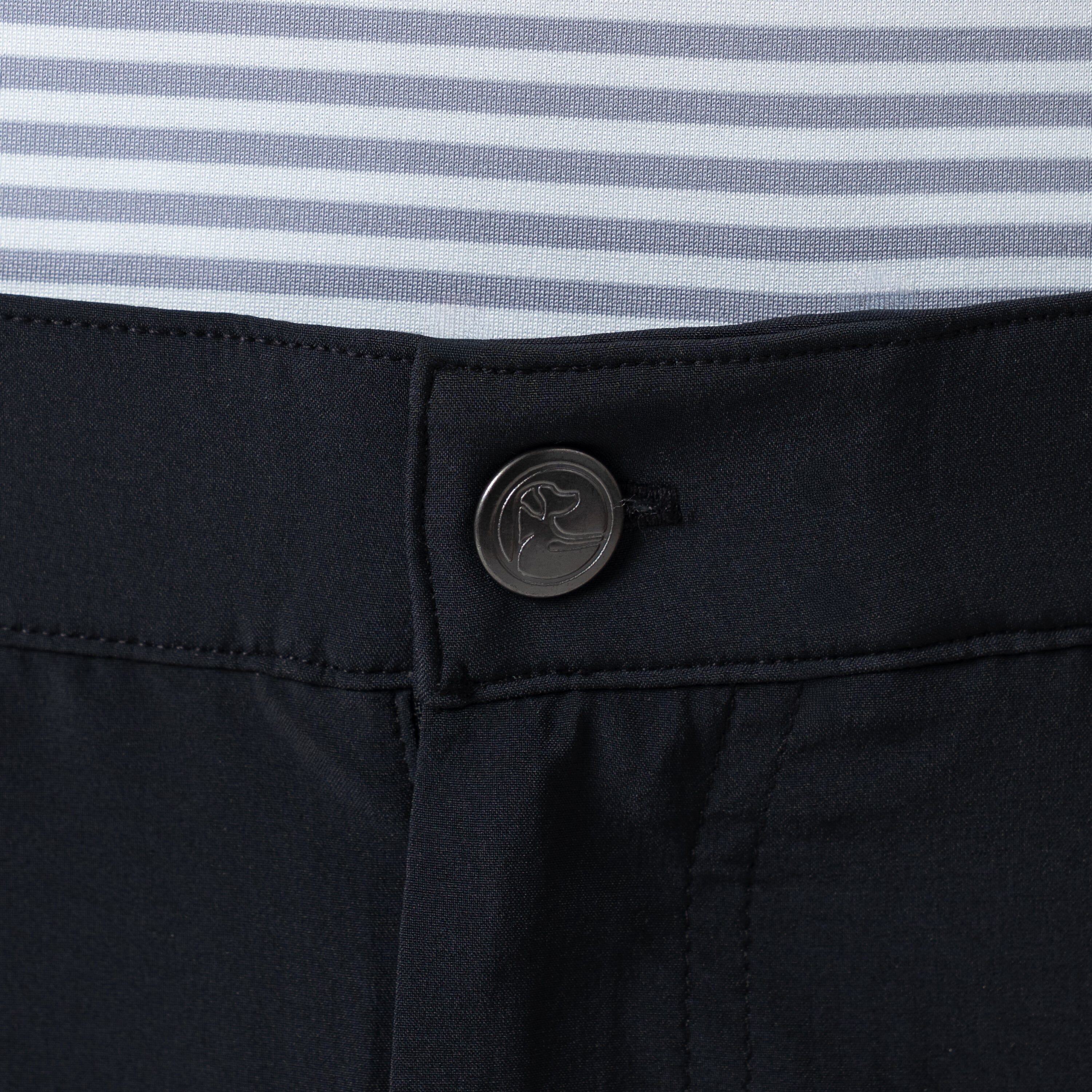 Lightweight Looper Short | Solid - Midnight Black - Image 4