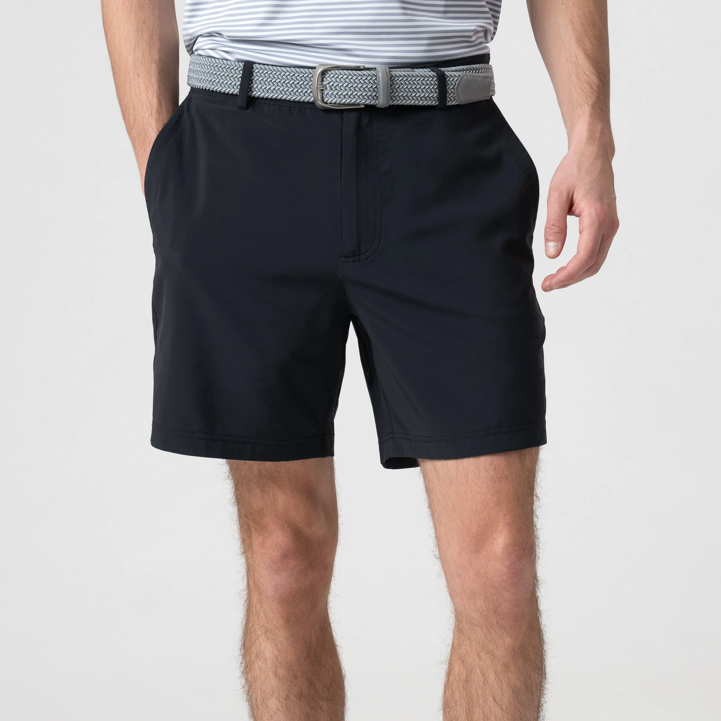 Lightweight Looper Short | Solid - Midnight Black - Image 7