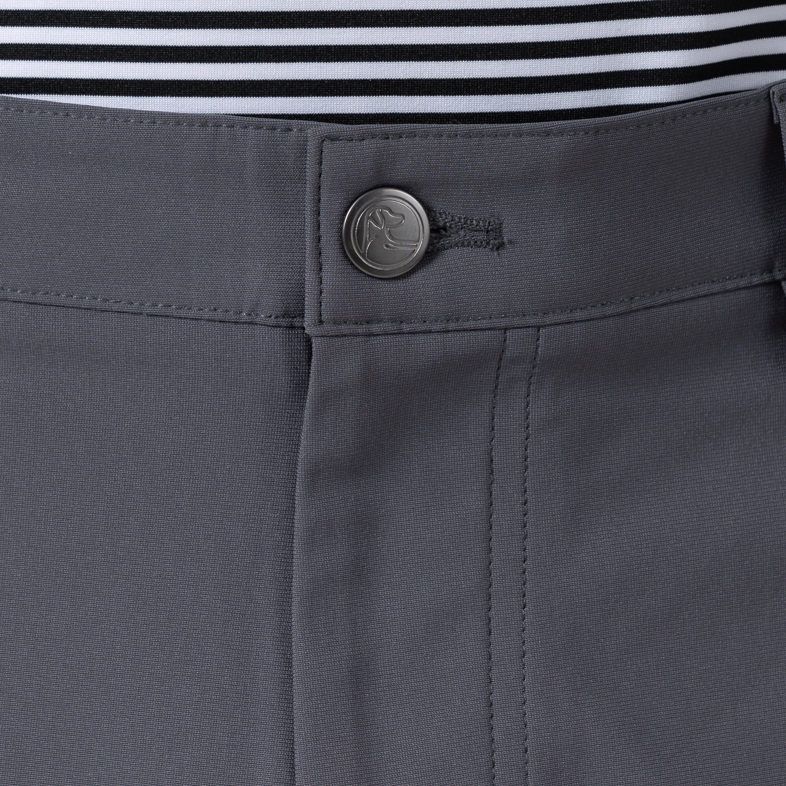 Looper Delta Short | Solid - Charcoal Grey - Image 4