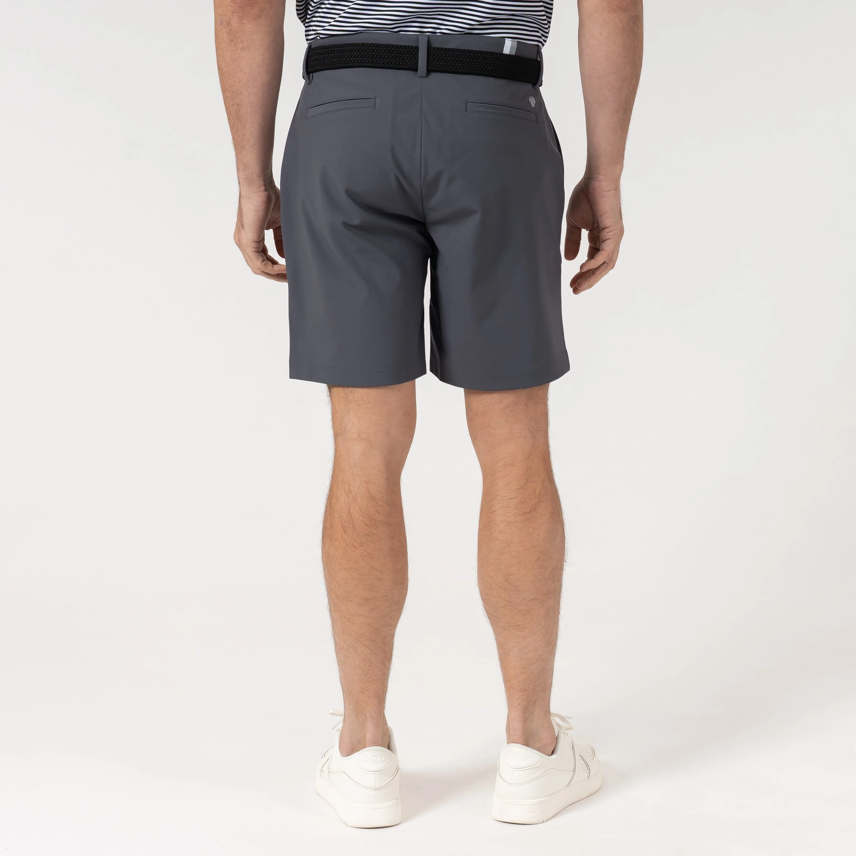 Looper Delta Short | Solid - Charcoal Grey - Image 7