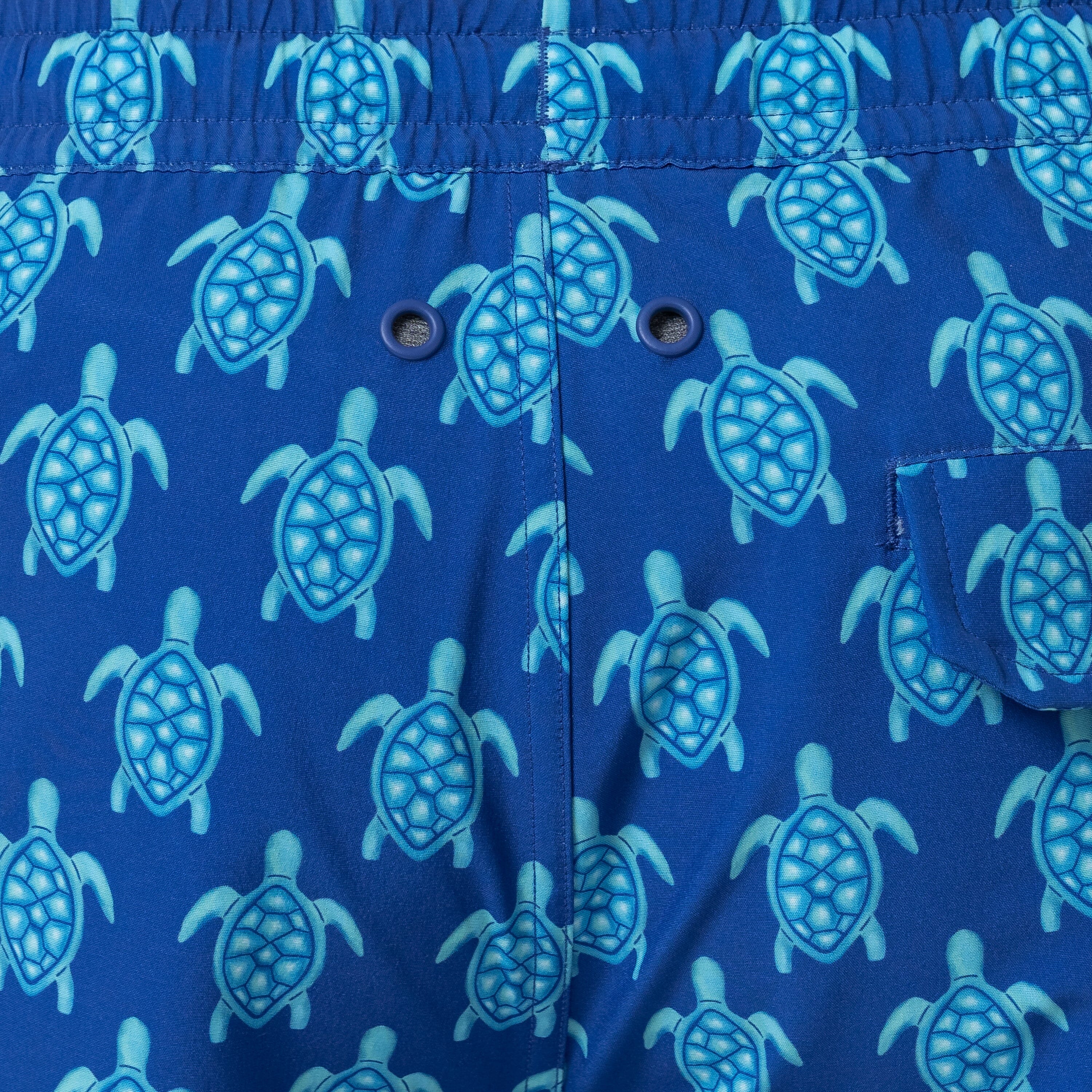 Medley Swim Trunk | The Noggin - Deep Blue/Miami Blue - Image 7