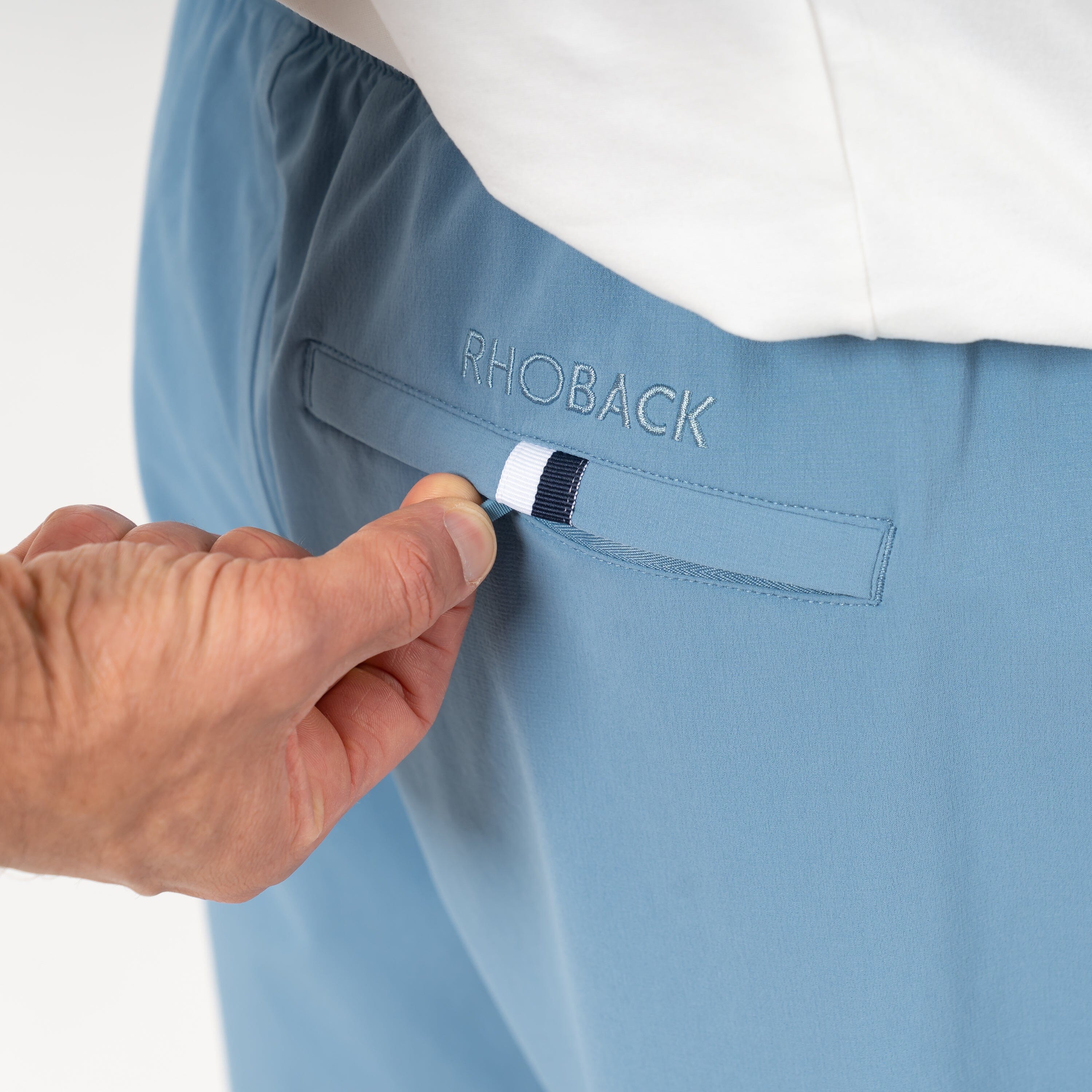 Everyday Short | Solid - Cadet Blue - Image 3