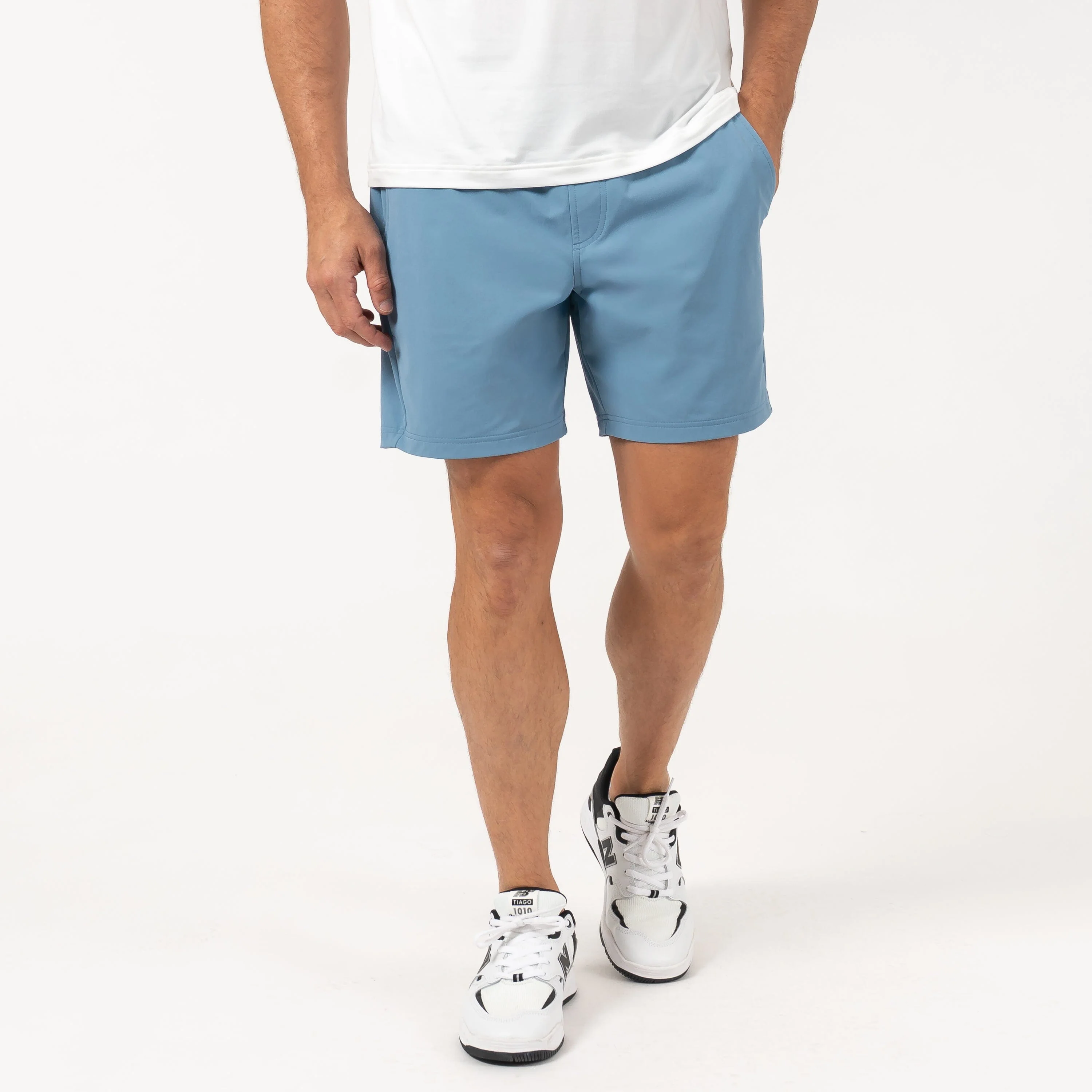 Everyday Short | Solid - Cadet Blue - Image 7