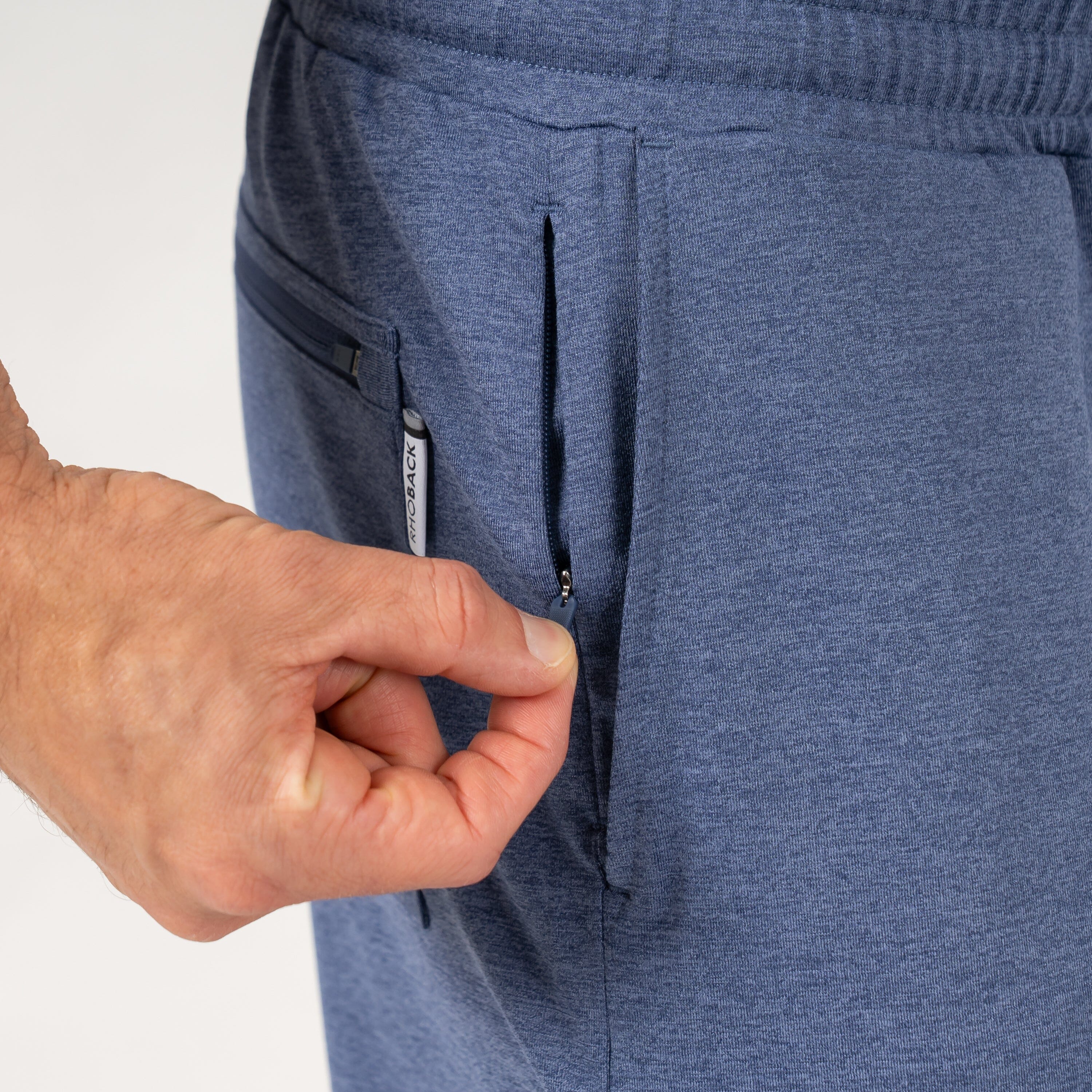 Sprint Performance Jogger | Heather - Coastal Blue/Coastal Blue - Image 3