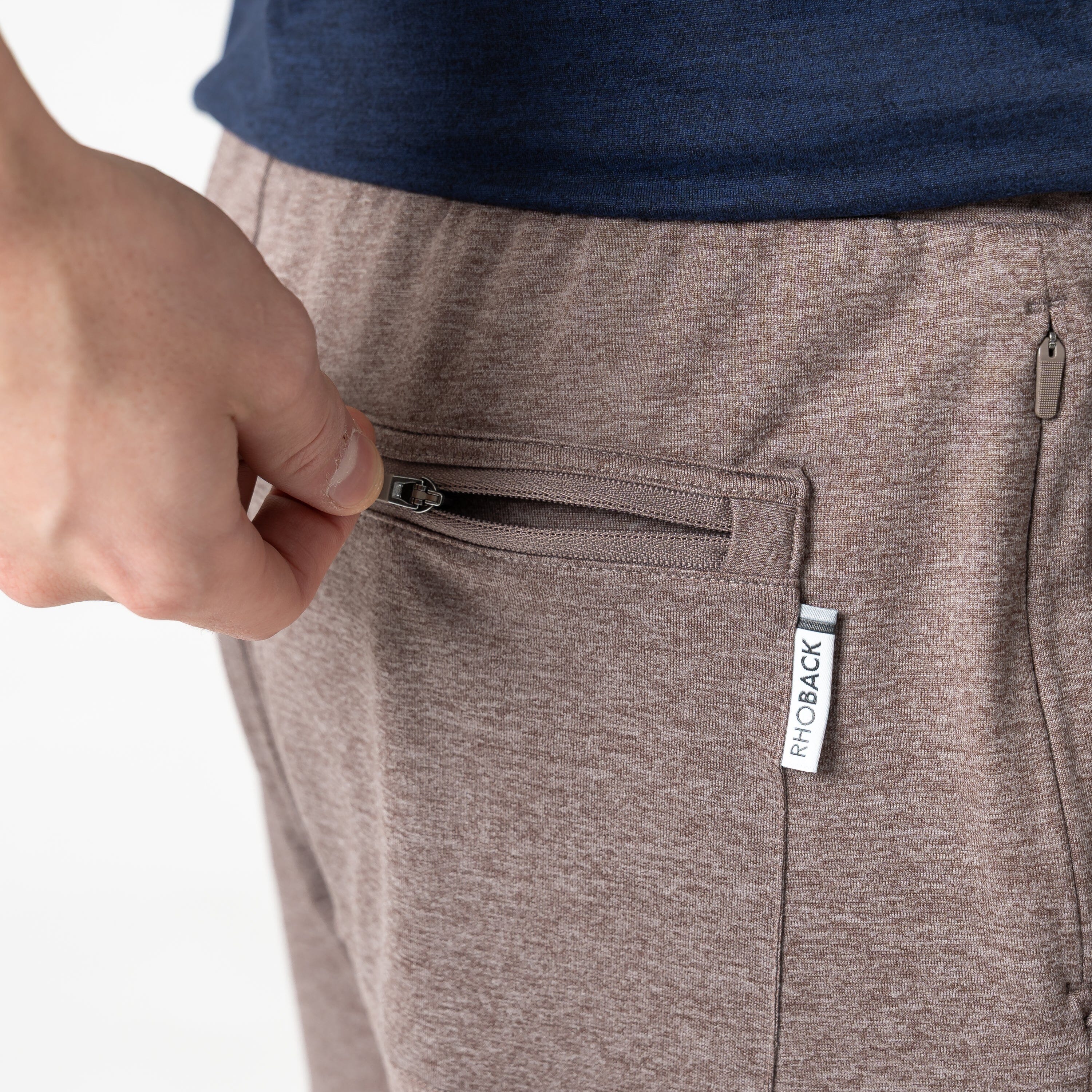 Sprint Performance Jogger | Heather - Greyhawk/Dark Taupe - Image 3
