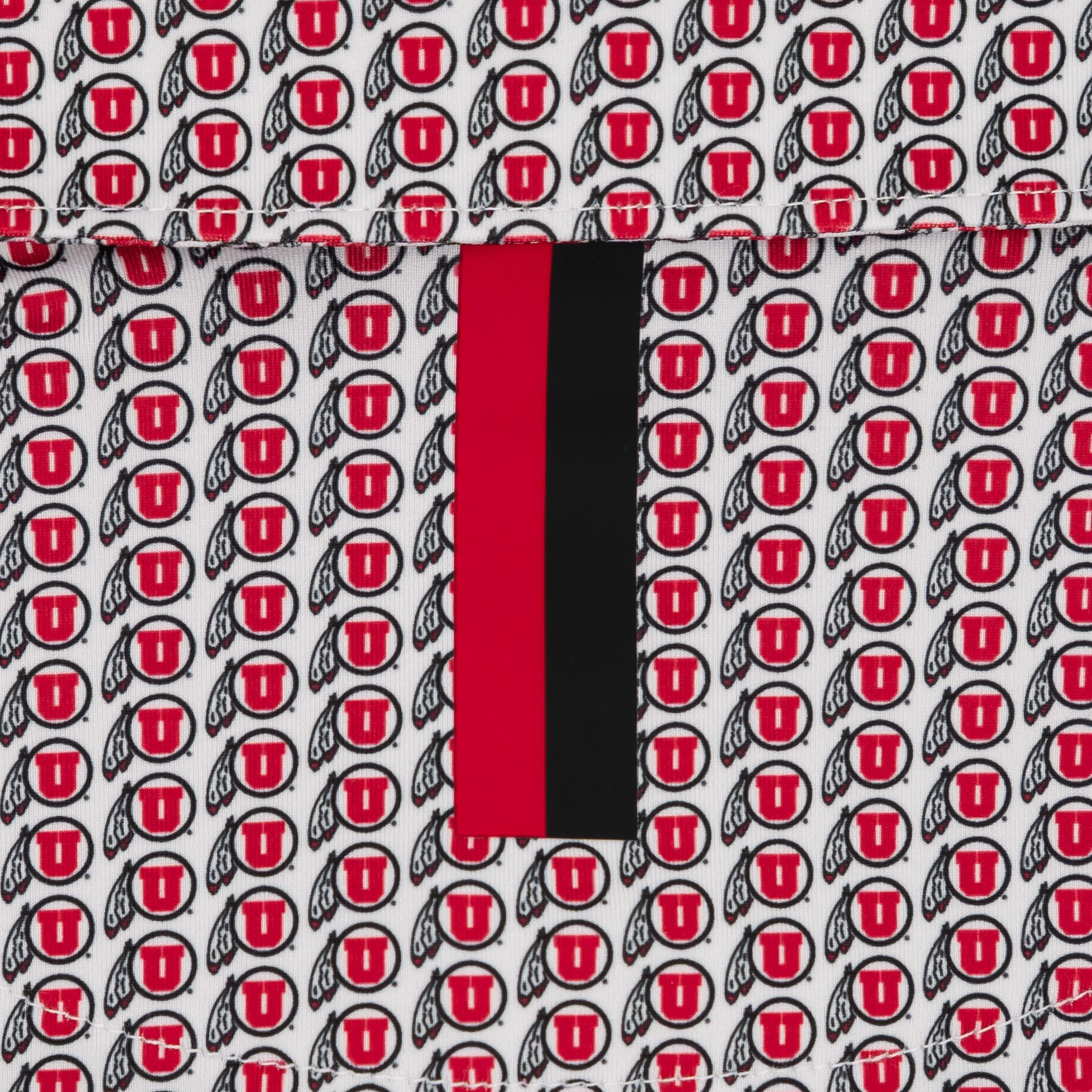 The Utah Utes™ | Collegiate Polo | The Utah Utes™ - White/Roar Red - Image 4