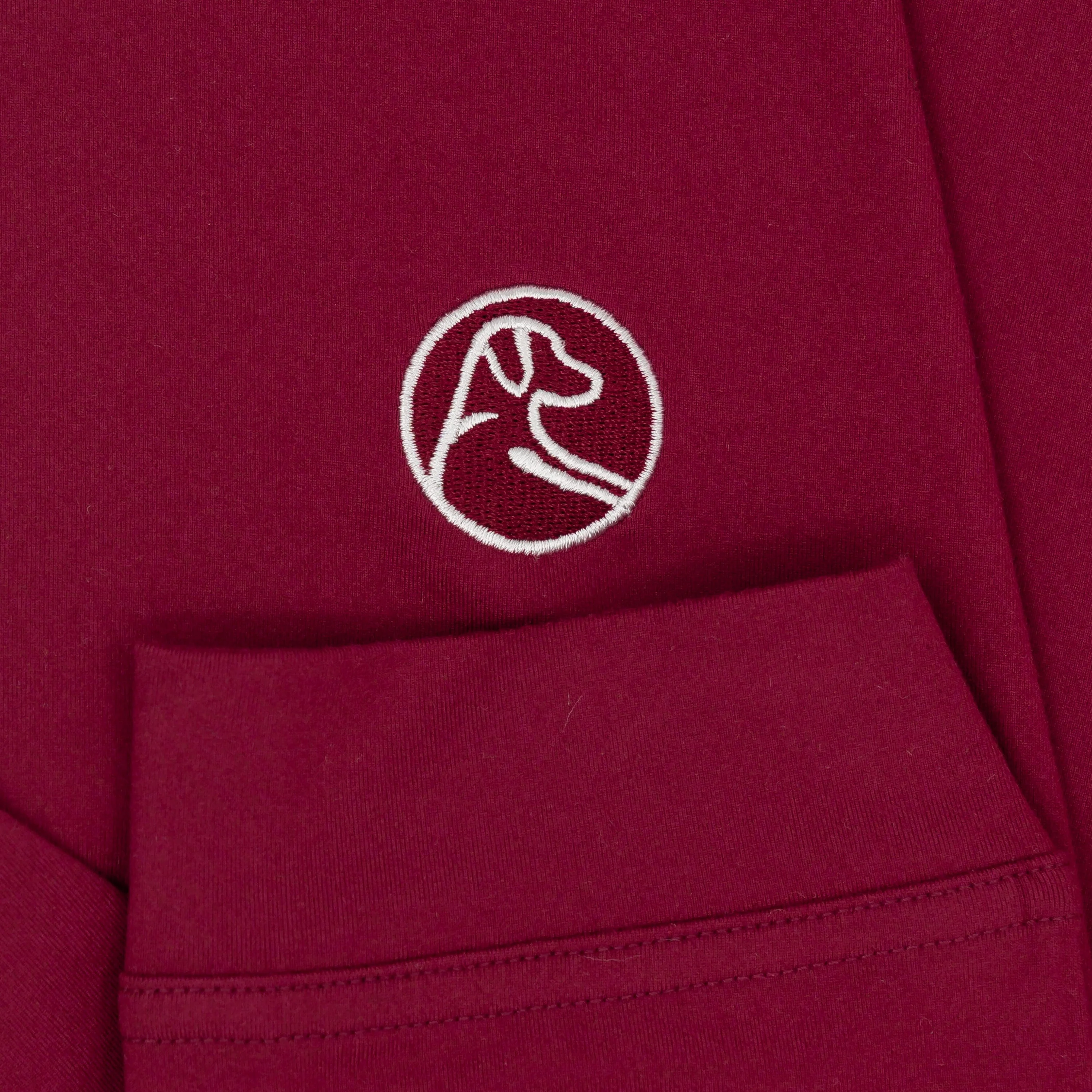 Solid Collegiate Q-Zip - Virginia Tech | Solid - Dark Maroon - Vt - 2 - Image 4