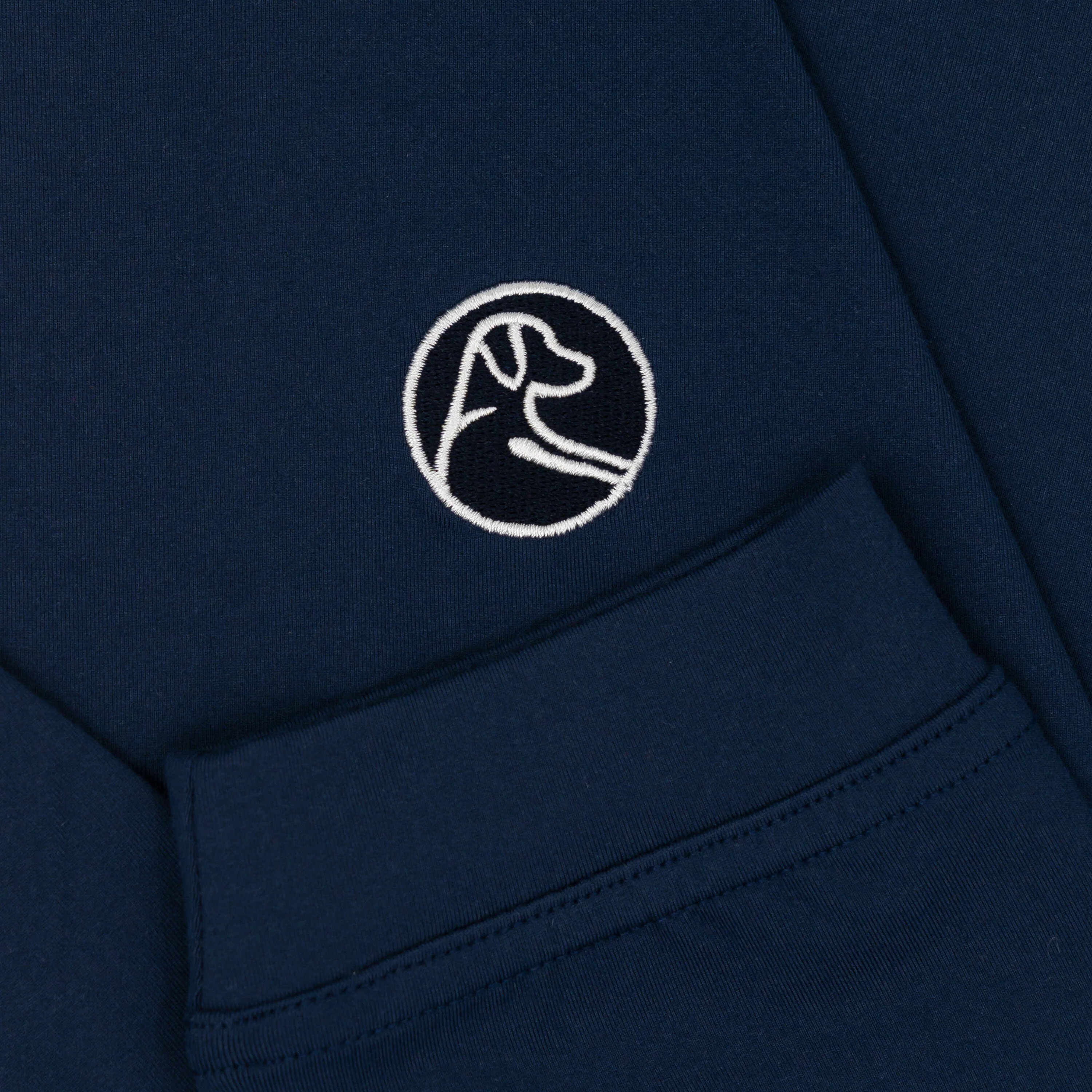 Solid Collegiate Q-Zip - Notre Dame | Solid - Indigo Blue - Notre Dame - 3 - Image 4