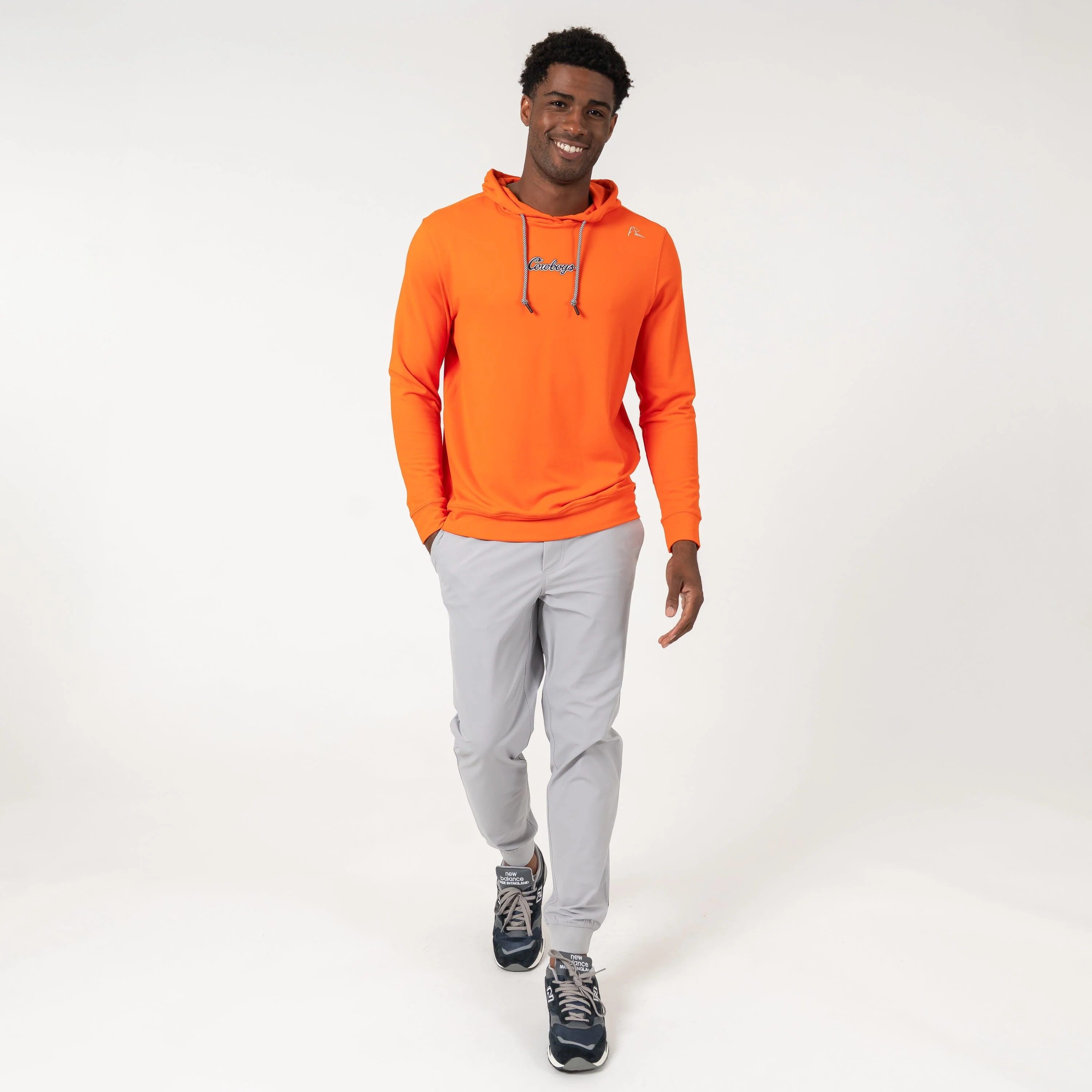 Hesi Collegiate Hoodie - Oklahoma State | Solid - Blaze Orange - Oklahoma State - 1 - Image 6