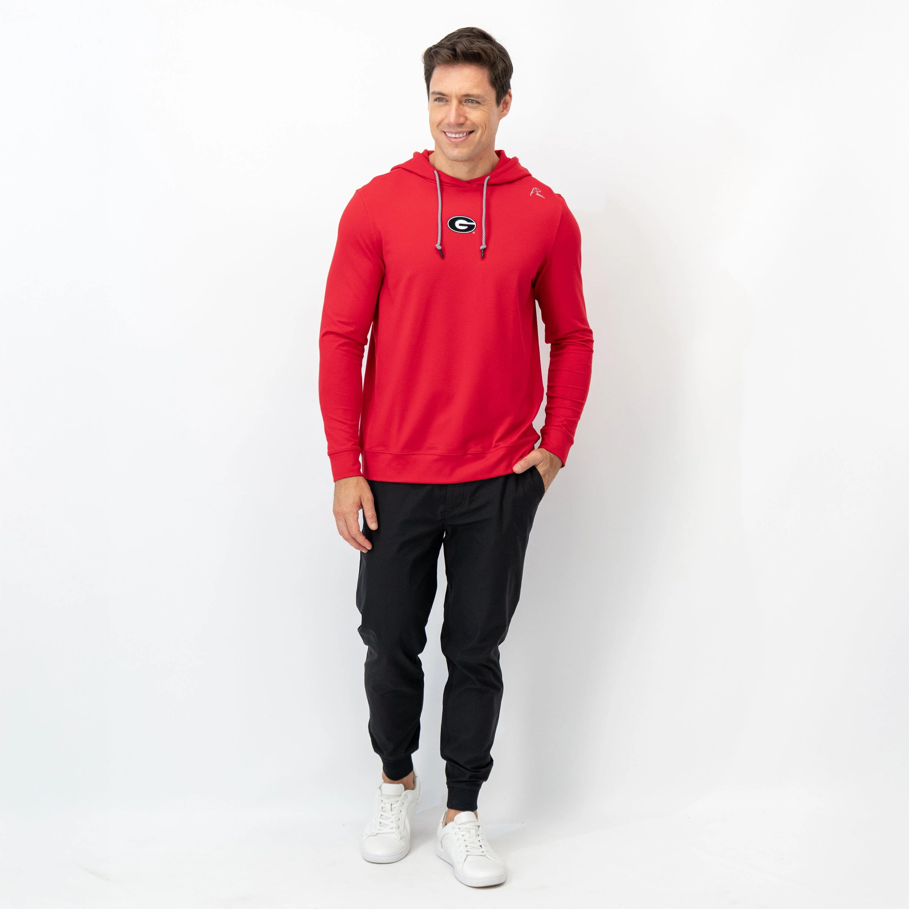 Hesi Collegiate Hoodie - Georgia | Solid - Roar Red - Georgia - 1 - Image 5
