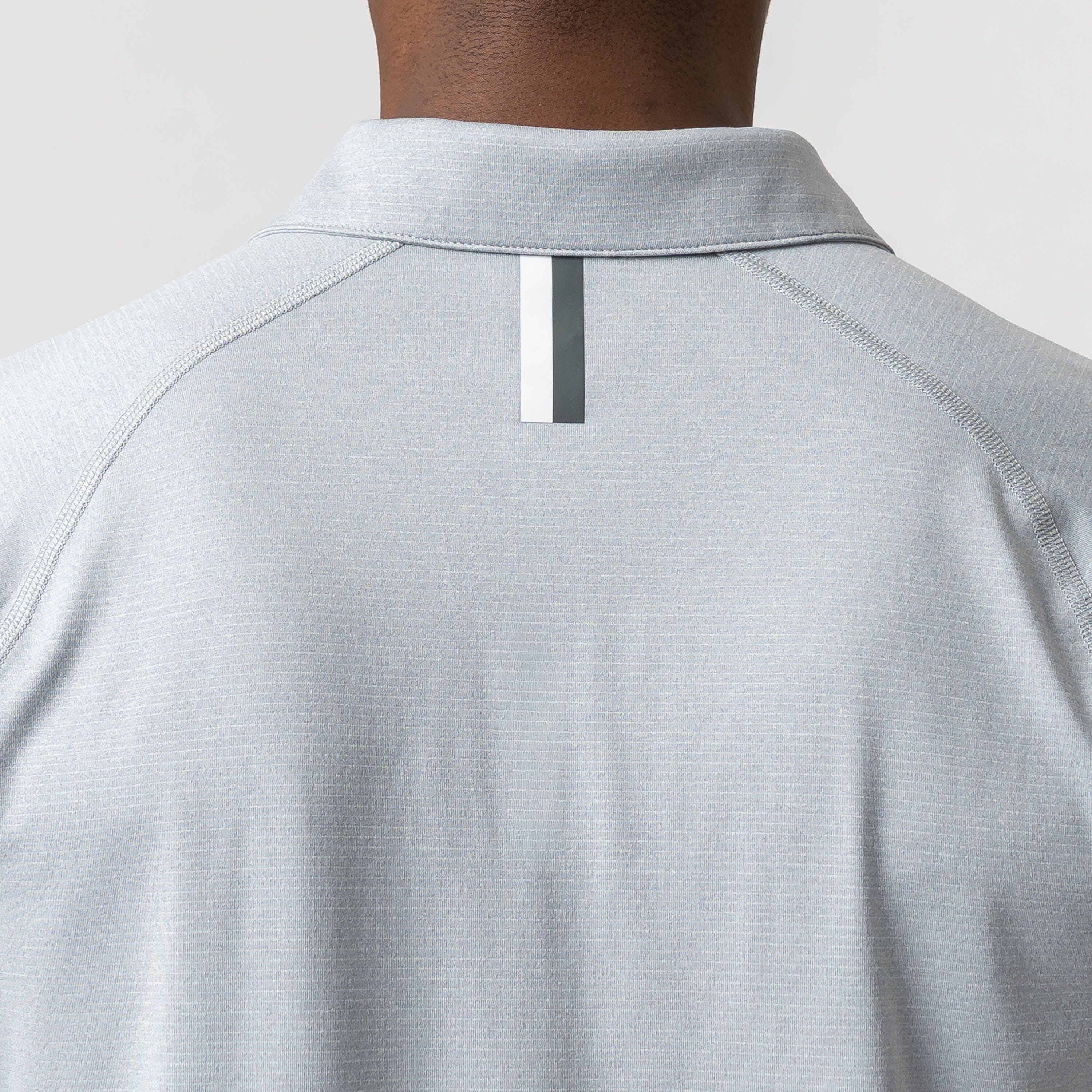 Blitz Tech Polo | Heather - Stainless Steel/Stratus Grey - Image 3