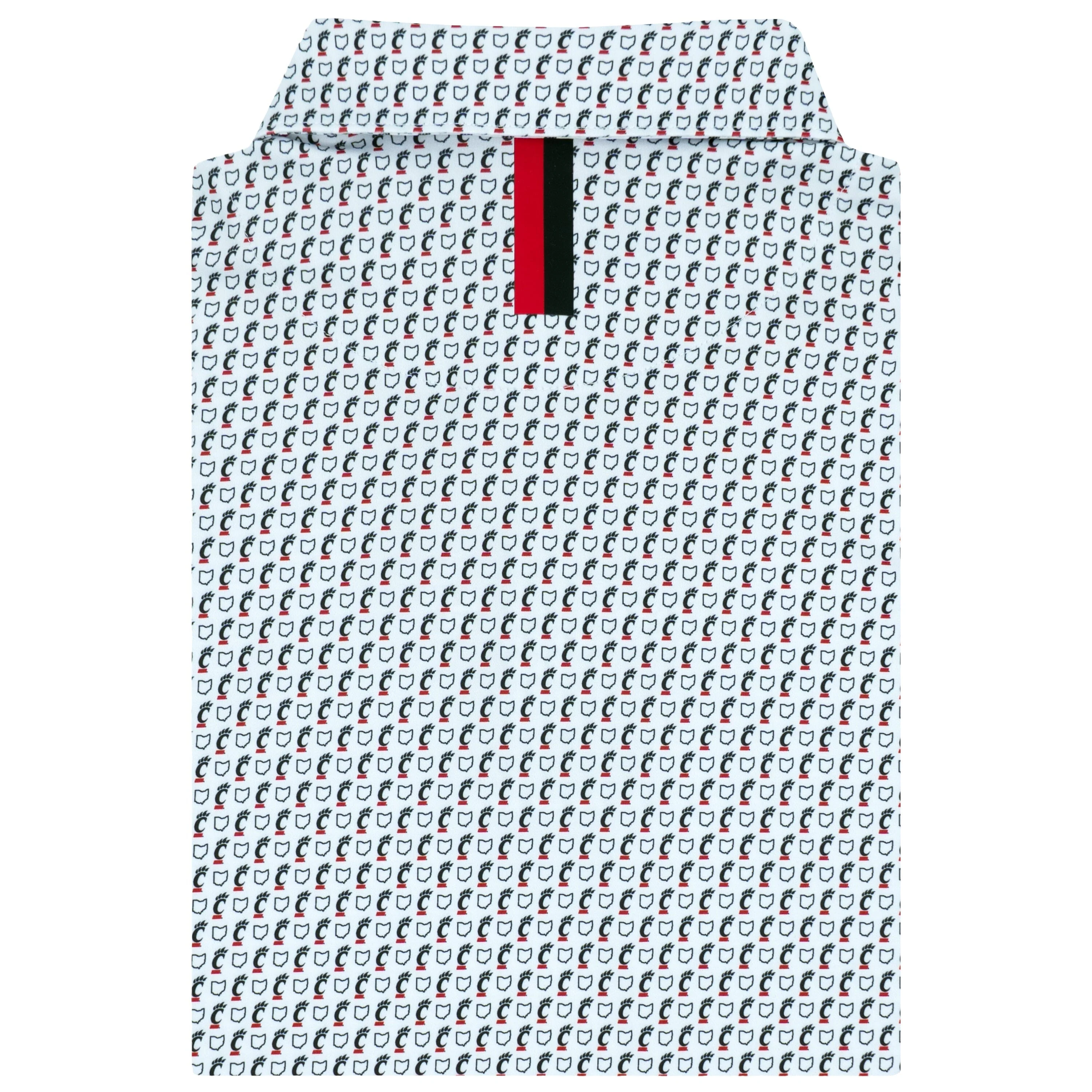 The Cincinnati Bearcats® State | Collegiate Polo | The Cincinnati Bearcats® State - White/Black - Image 2