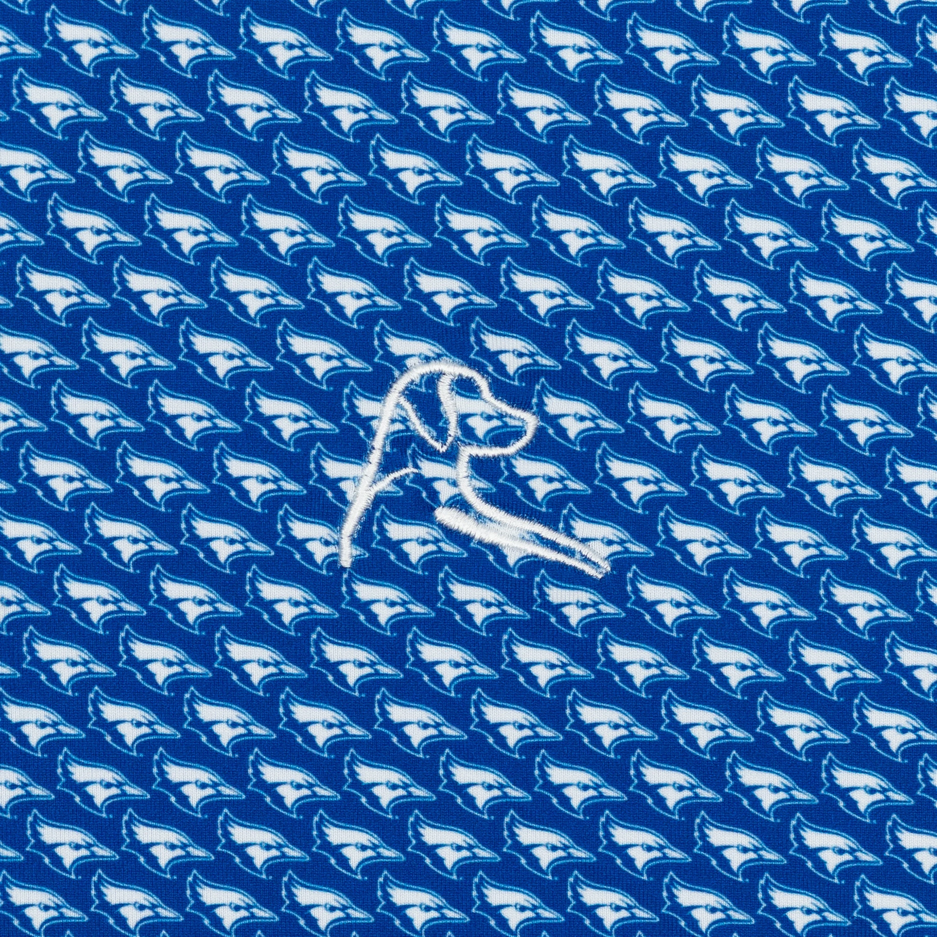 The Creighton Jays™ | Collegiate Polo | The Creighton Jays™ - Cobalt Blue/White - Image 3