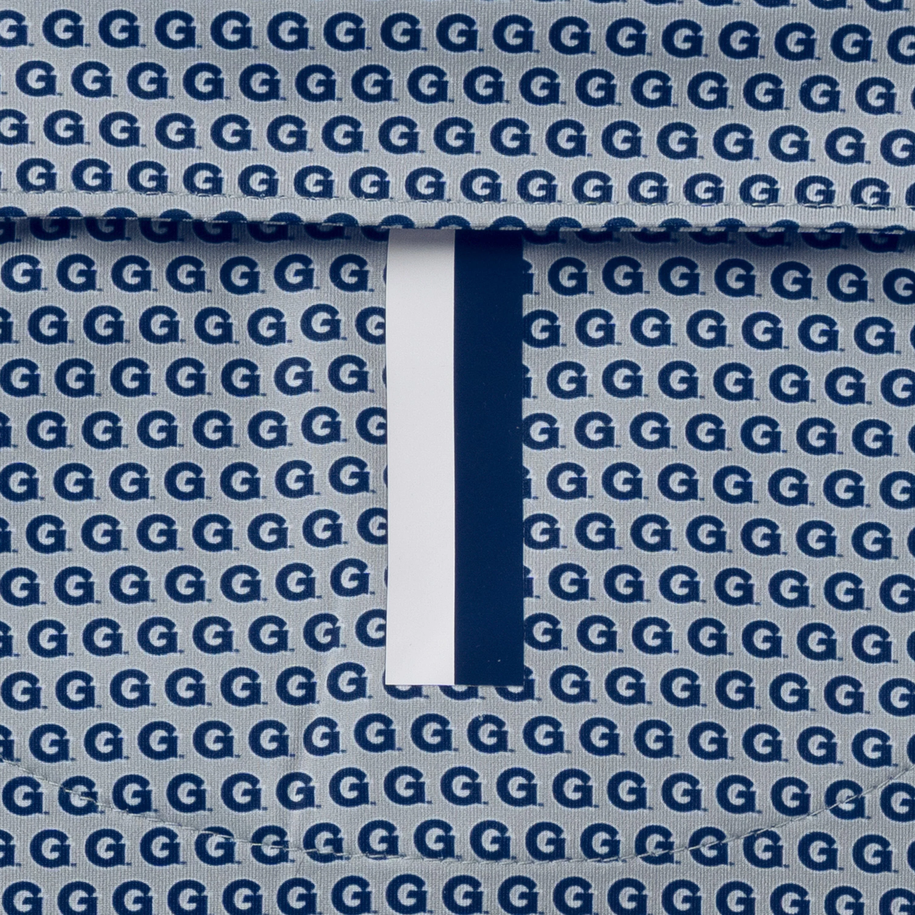 The Georgetown Hoyas™ | Collegiate Polo | The Georgetown Hoyas™ - Fossil Grey/Indigo Blue - Image 4