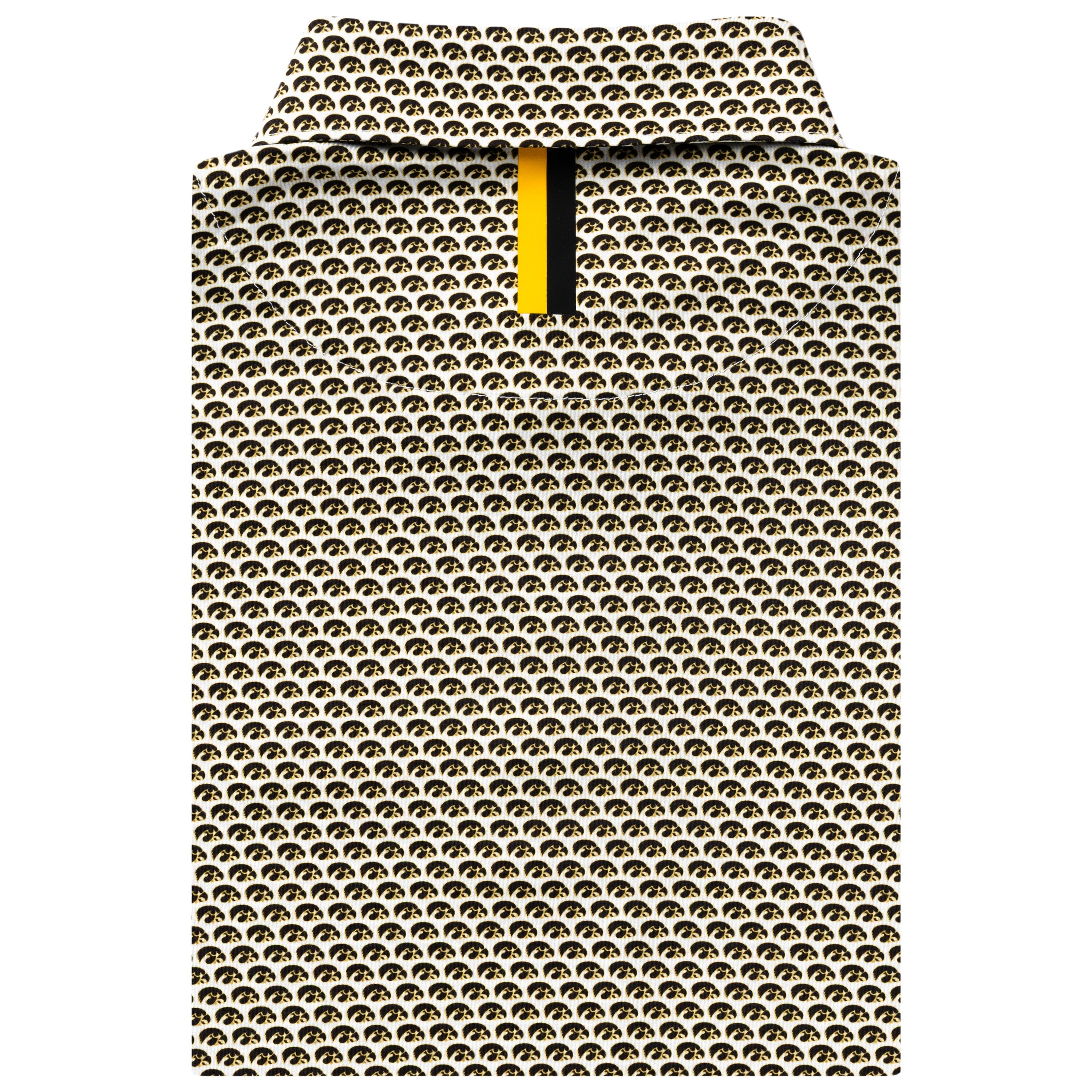 The Iowa Hawkeyes® | Collegiate Polo | The Iowa Hawkeyes® - White/Black - Image 2