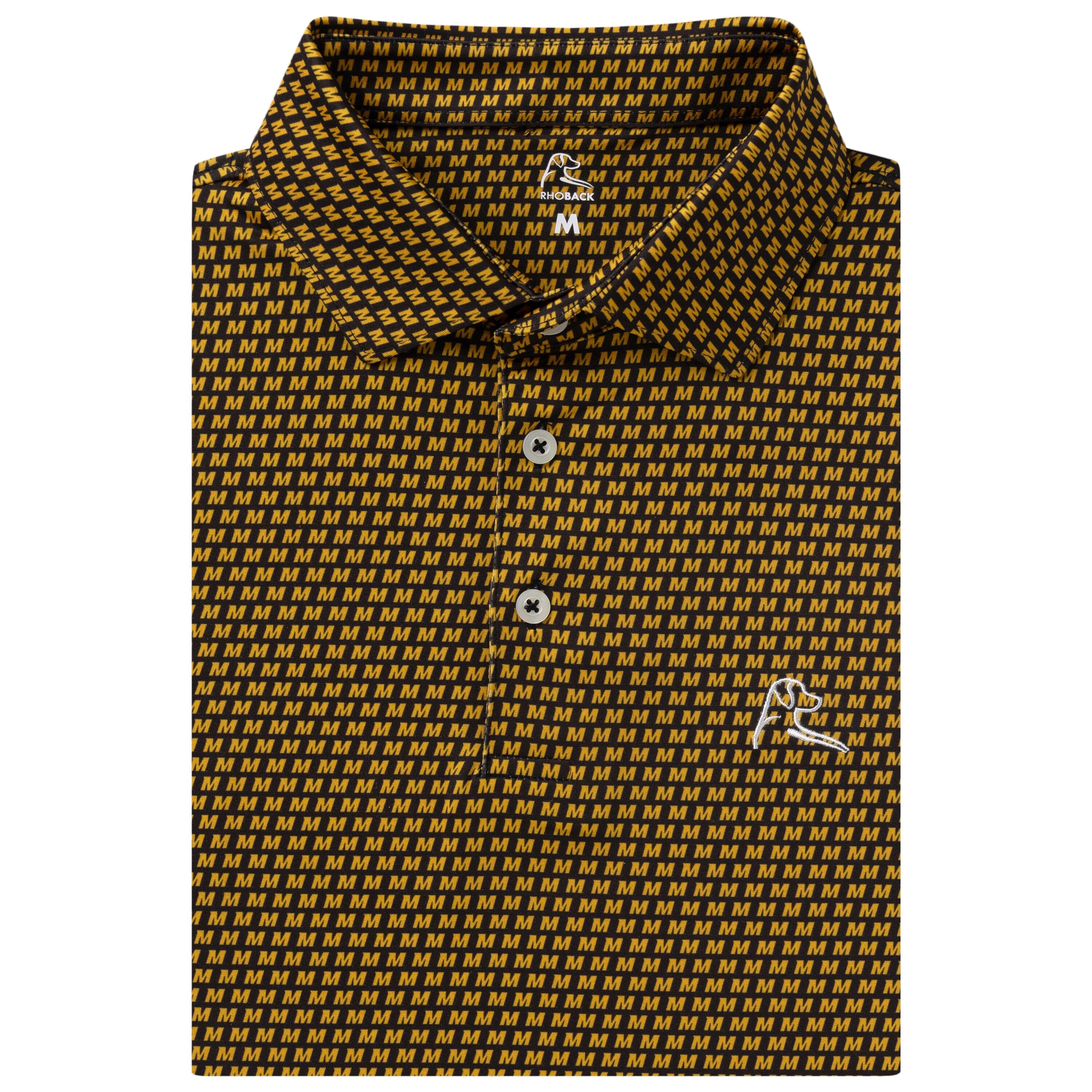 The Mizzou Icon | Collegiate Polo | The Mizzou Icon - Black/Pure Gold