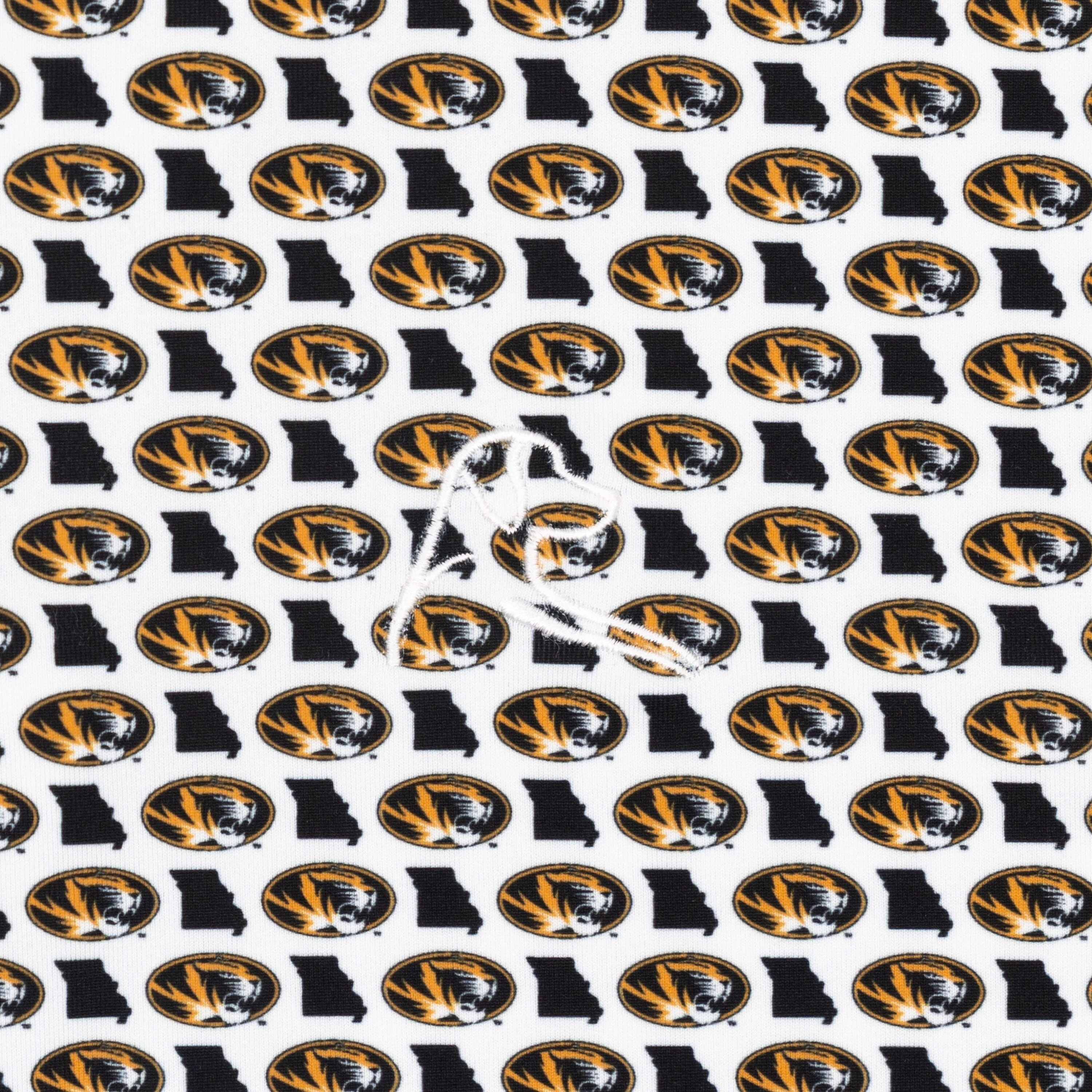 The Mizzou Tigers® | Collegiate Polo | The Mizzou Tigers® - White/Black - Image 3