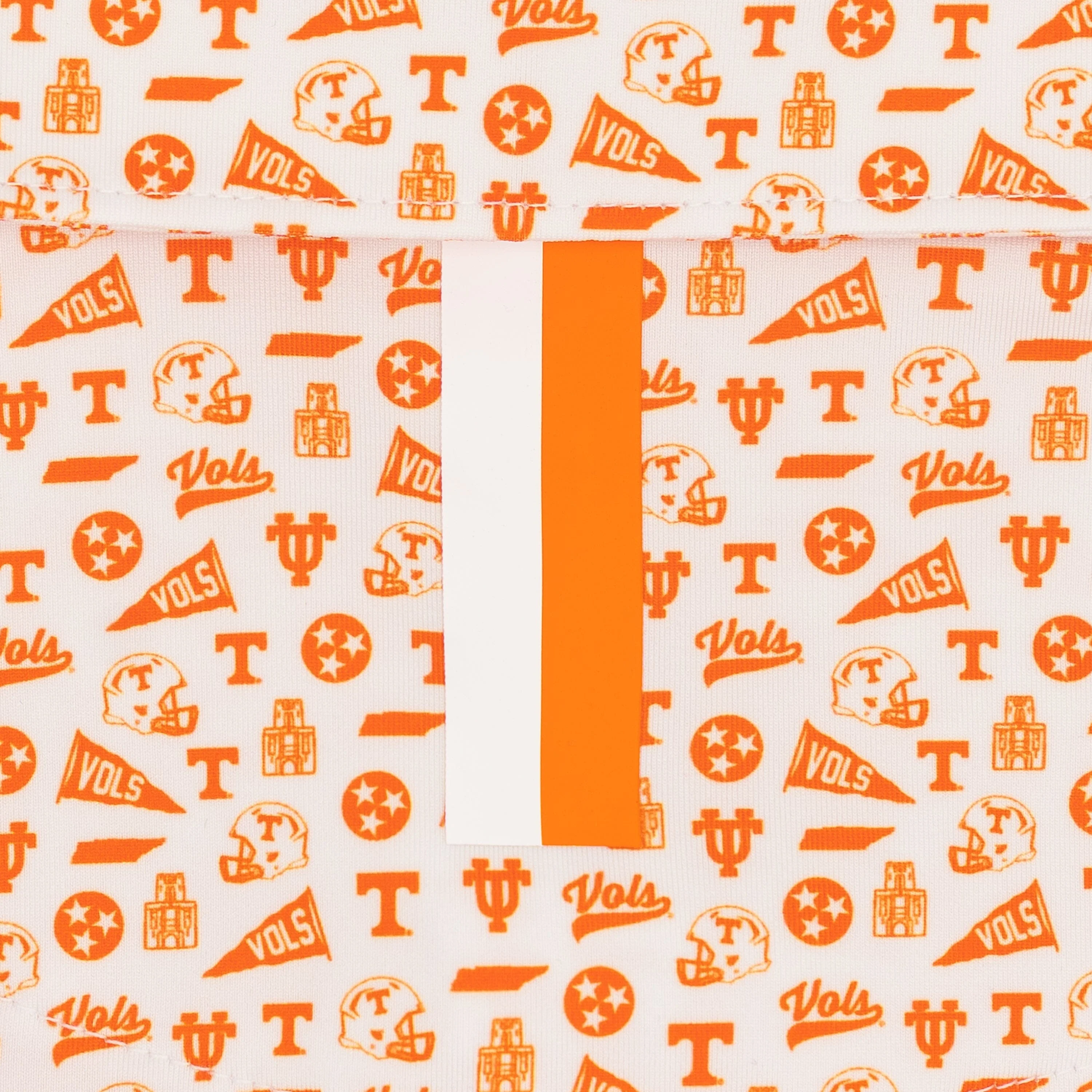 The Tennessee Gameday | Collegiate Polo | The Tennessee Gameday - White/Horizon Orange - Image 4