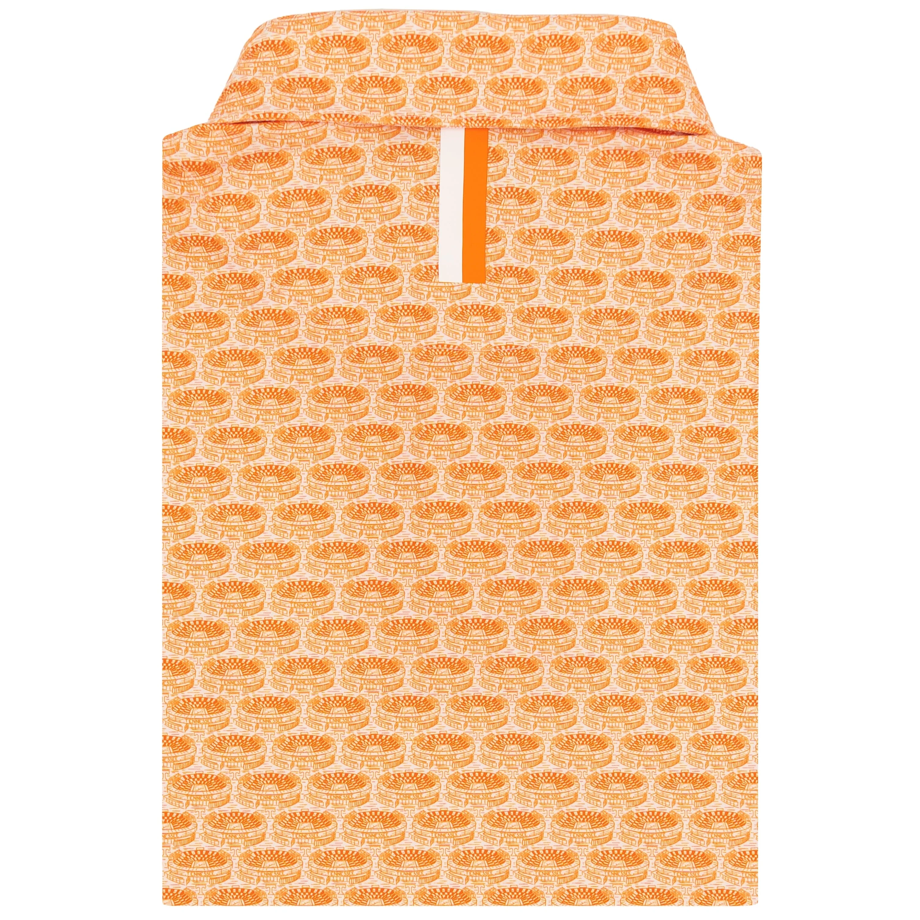 The Tennessee Neyland Stadium | Collegiate Polo | The Tennessee Neyland Stadium - White/Horizon Orange - Image 2