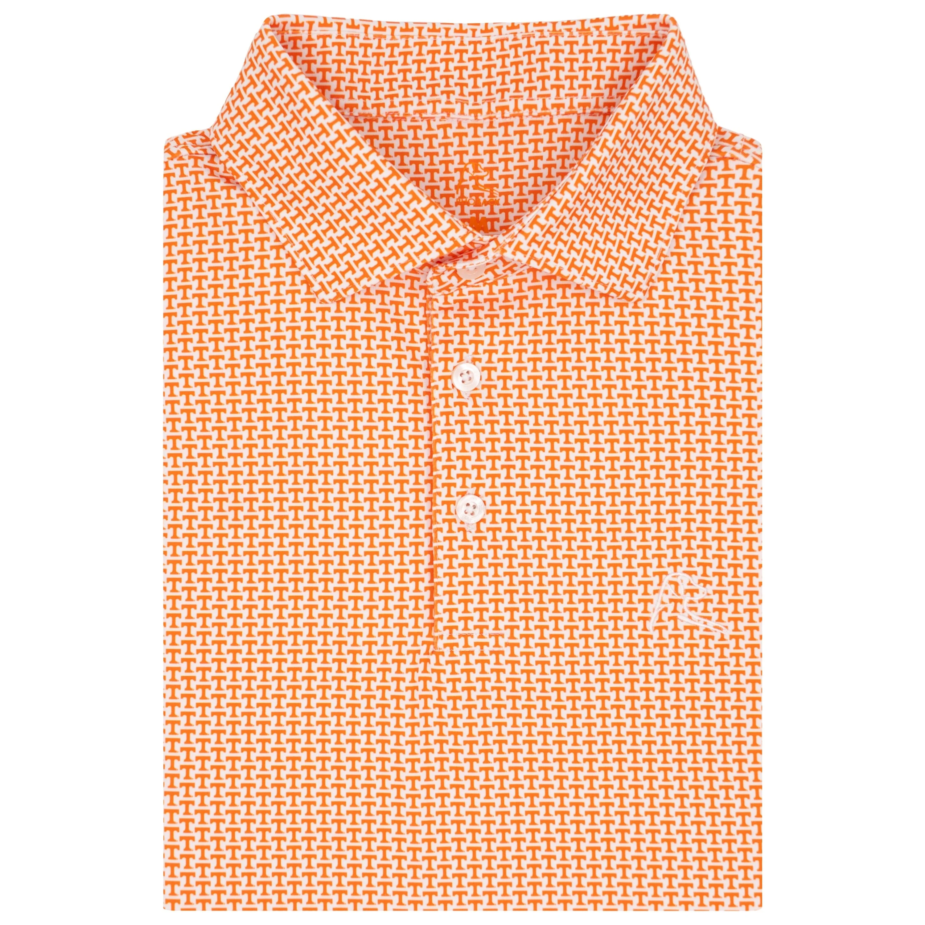 The Tennessee Volunteers® | Collegiate Polo | The Tennessee Volunteers® - White/Horizon Orange