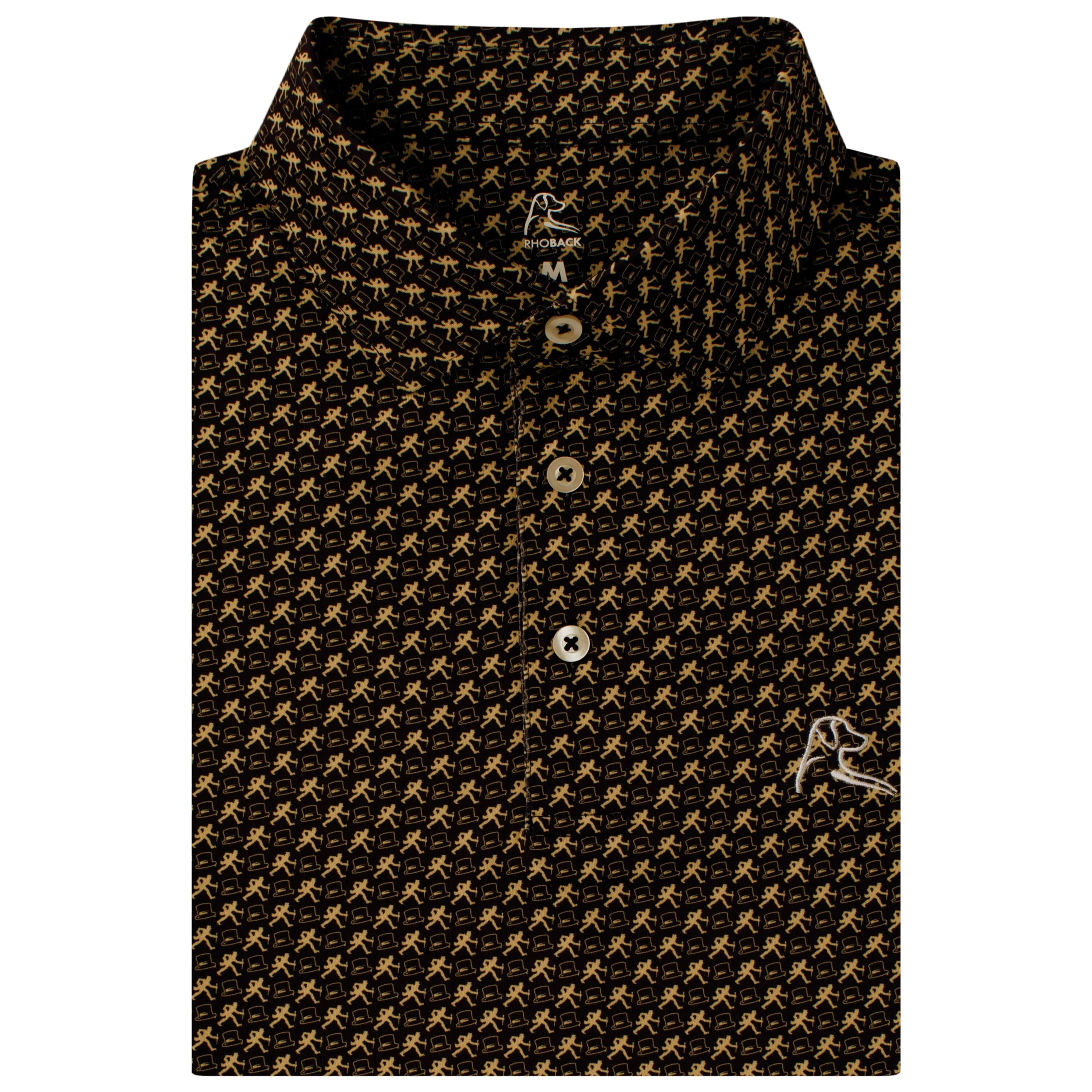 The Wake Forest Demon Deacons™ | Collegiate Polo | The Wake Forest Demon Deacons™ - Black/Old Gold