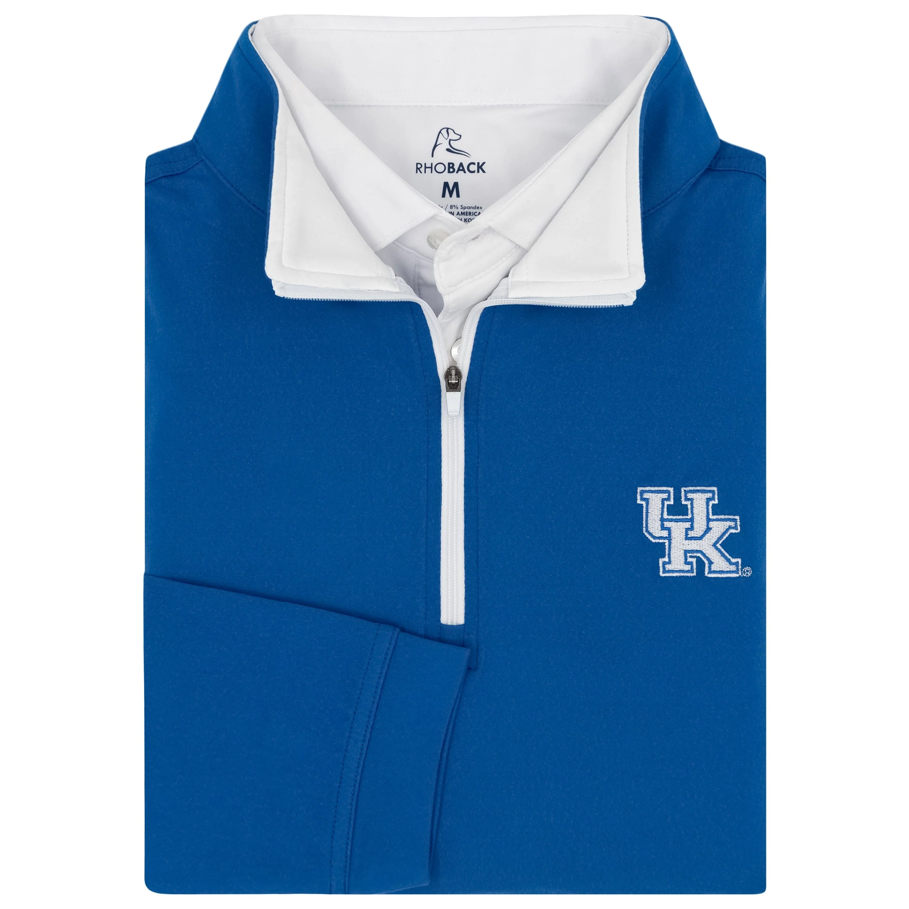 Solid Collegiate Q-Zip - Kentucky | Solid - Azure Blue - Kentucky - 2
