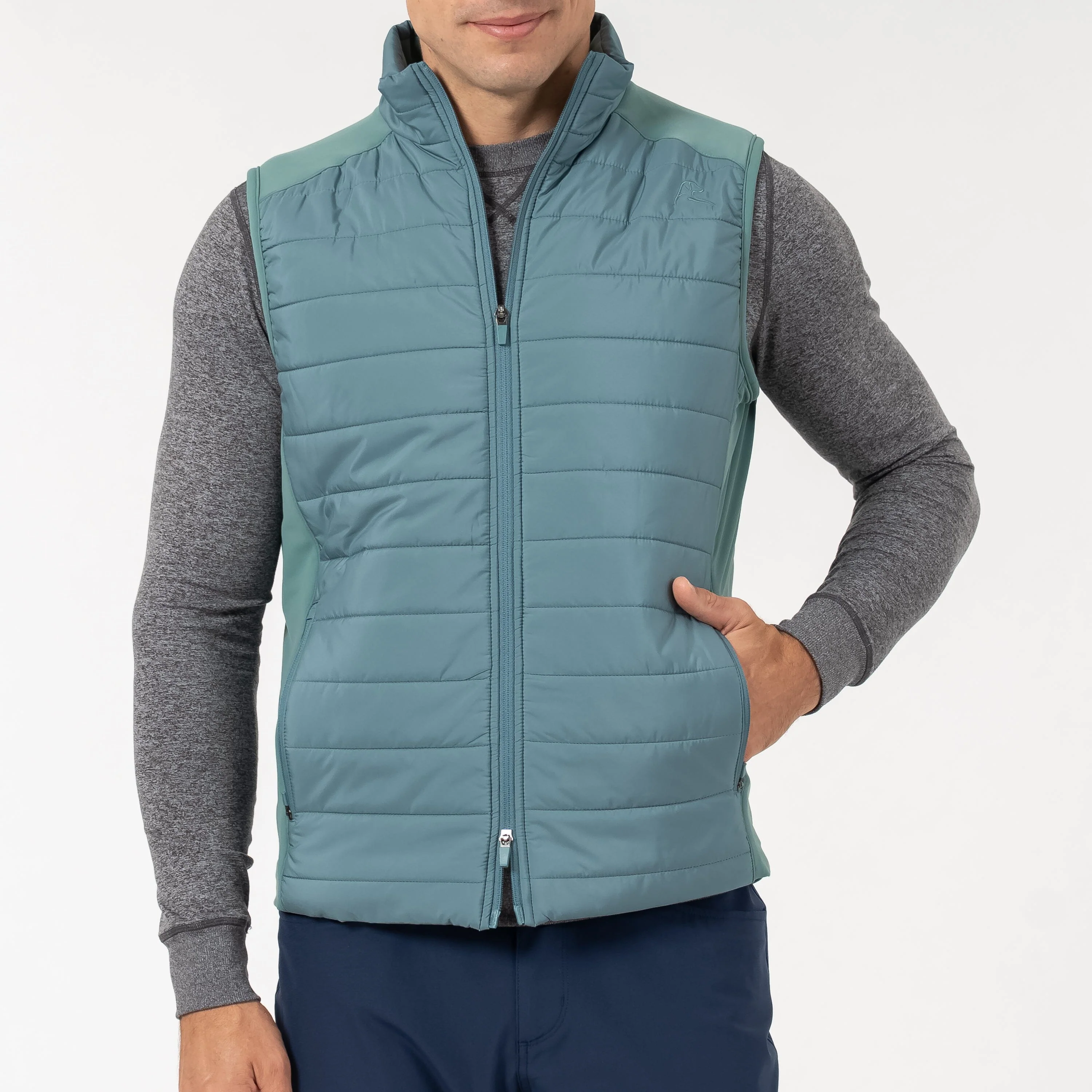 Fulton Performance Vest | Solid - Jungle Green