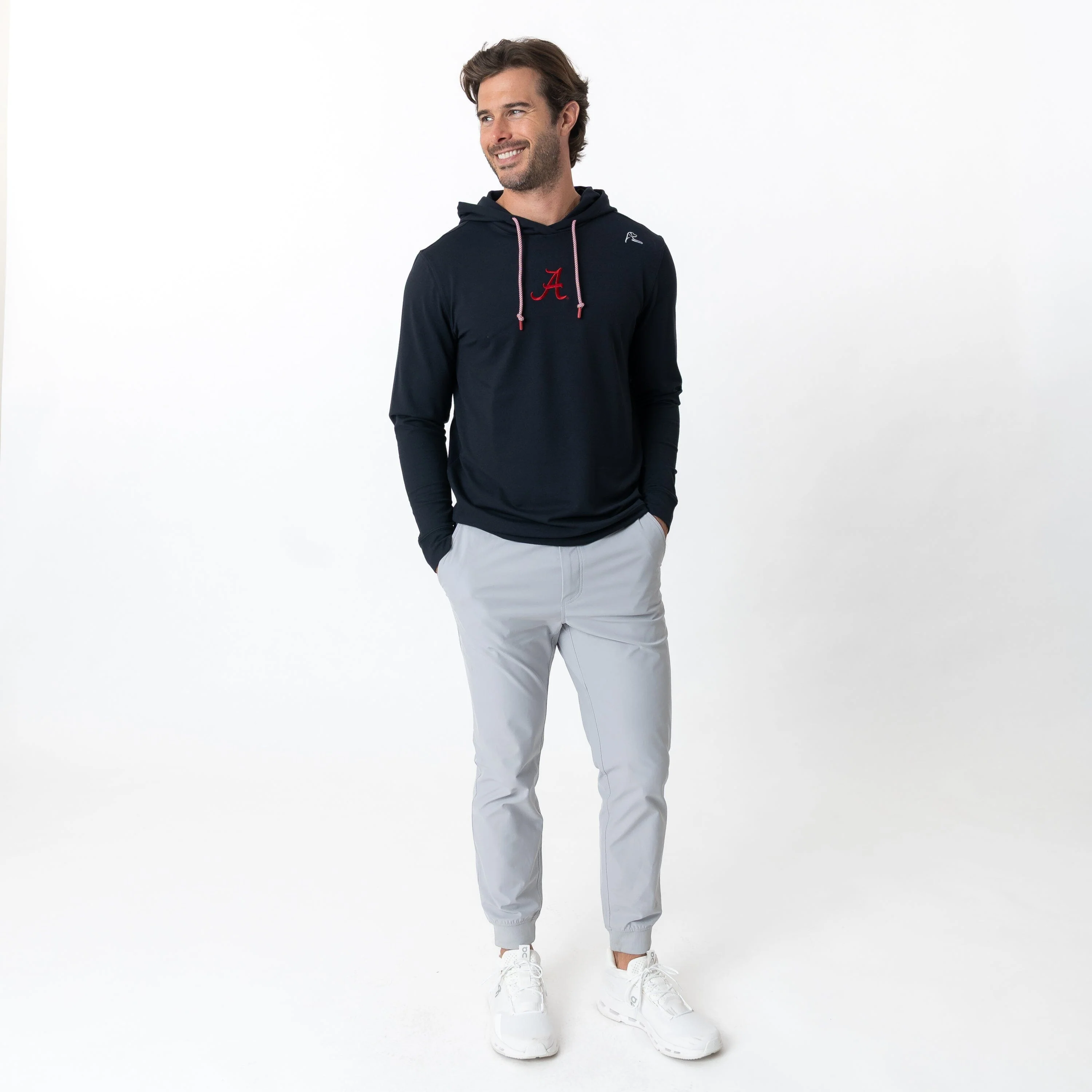 Hesi Collegiate Hoodie - Alabama | Solid - Black - Alabama - 2 - Image 6