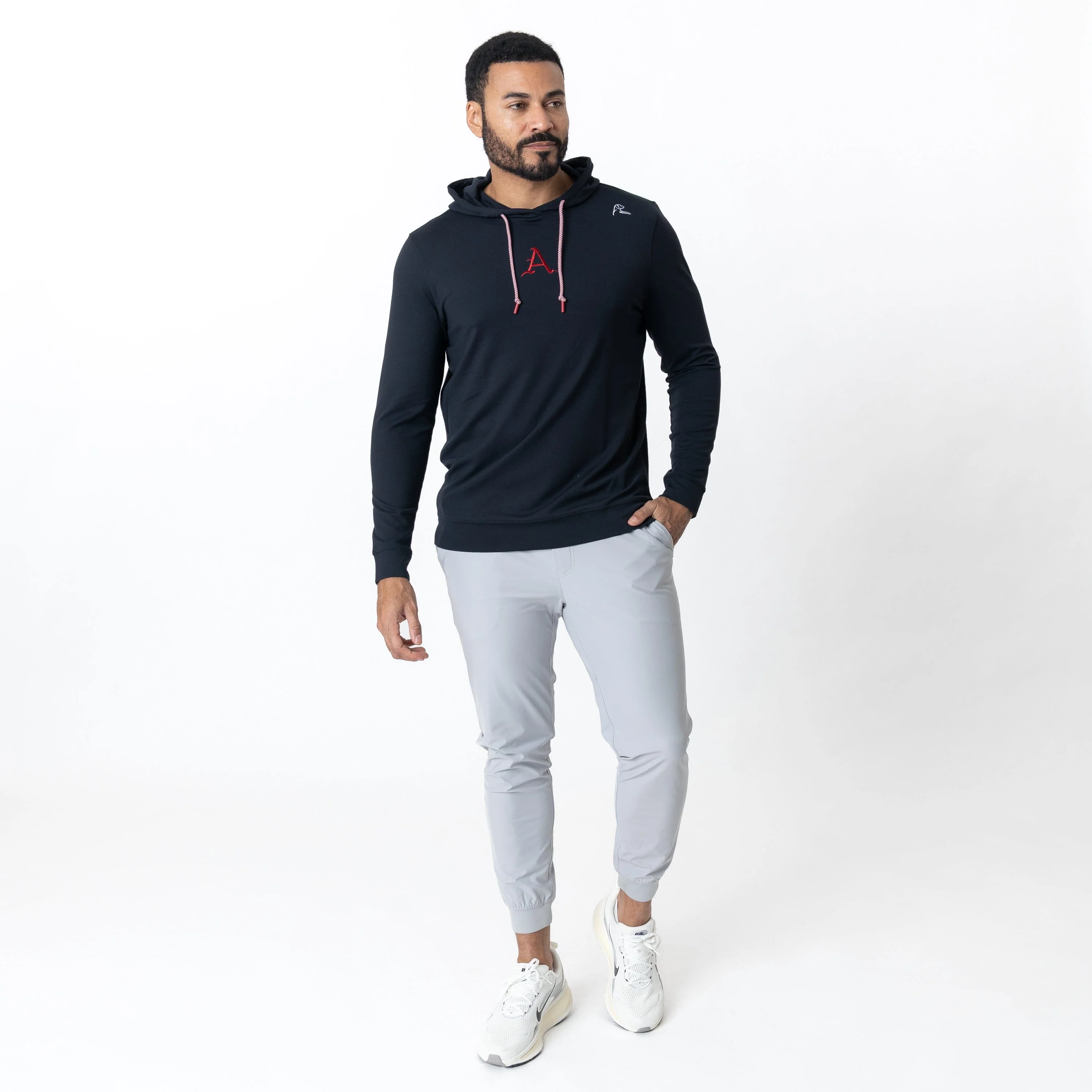 Hesi Collegiate Hoodie - Arkansas | Solid - Black - Arkansas - 3 - Image 6